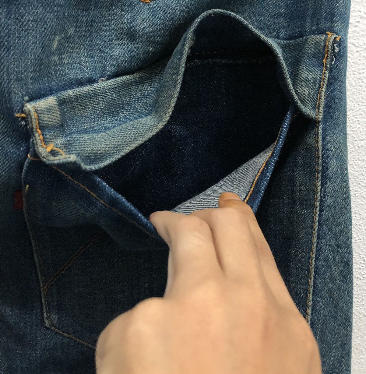 Levi's Vintage Clothing Vintage Levi's Red Denim Pants Size US 35 - 9 Thumbnail