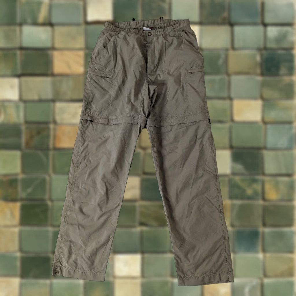 The North Face VINTAGE The North Face Cargo Pants Womens Medium Tan Convertible Hiking Outdoor Casual Size 32" / US 10 / IT 46 - 1 Thumbnail