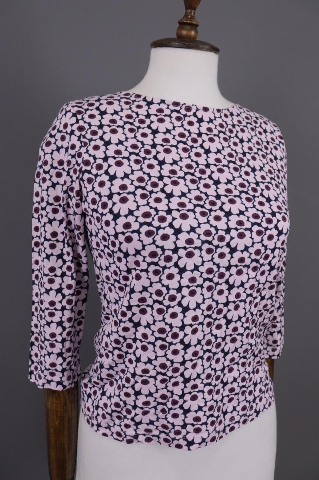 Marimekko Marimekko Multicolor Floral 3/4 Sleeve Blouse Shirt Size XS Size XS / US 0-2 / IT 36-38 - 7 Thumbnail