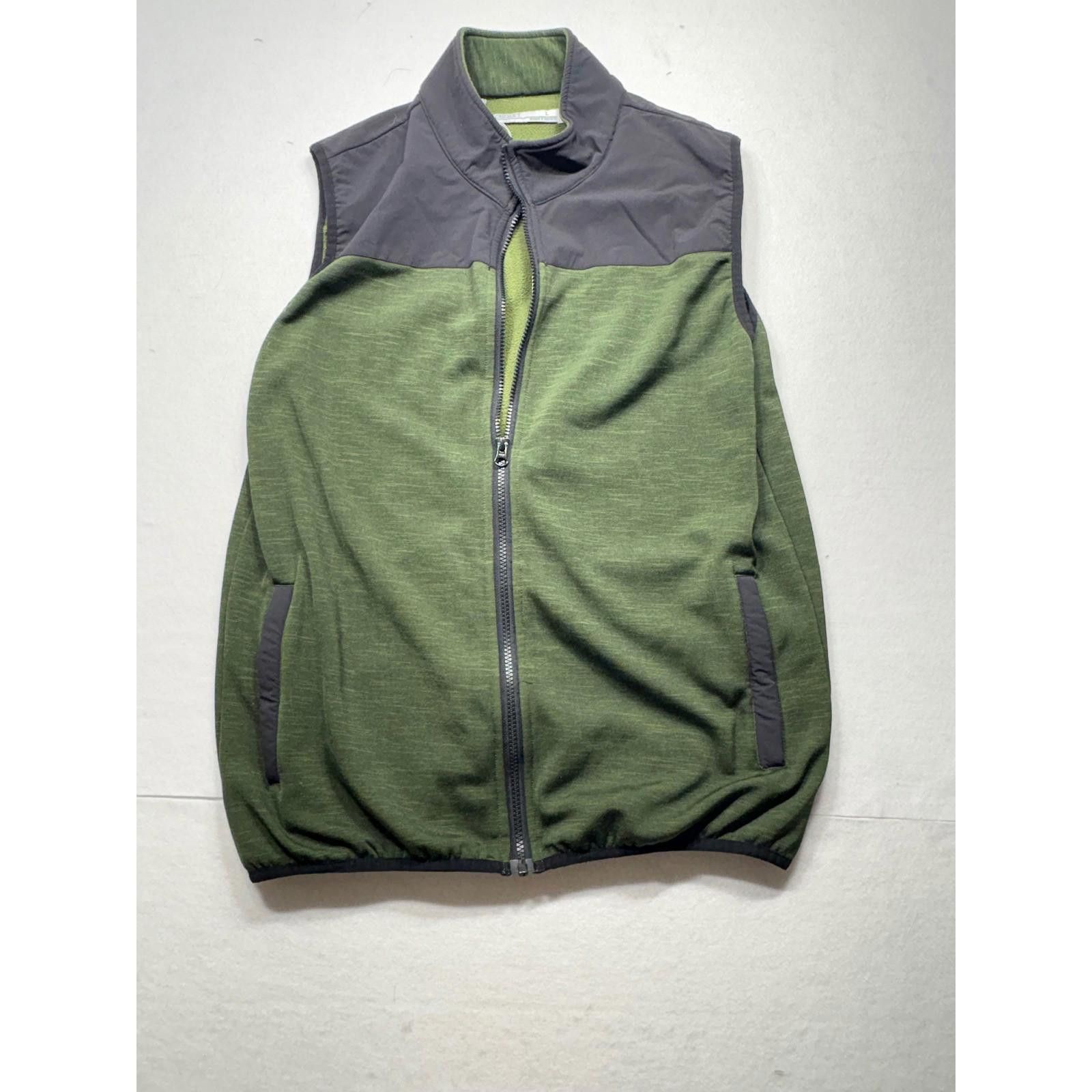 Criquet CRIQUET Men's Fleece Vest Full Zip Green Size L Size US L / EU 52-54 / 3 - 1 Thumbnail