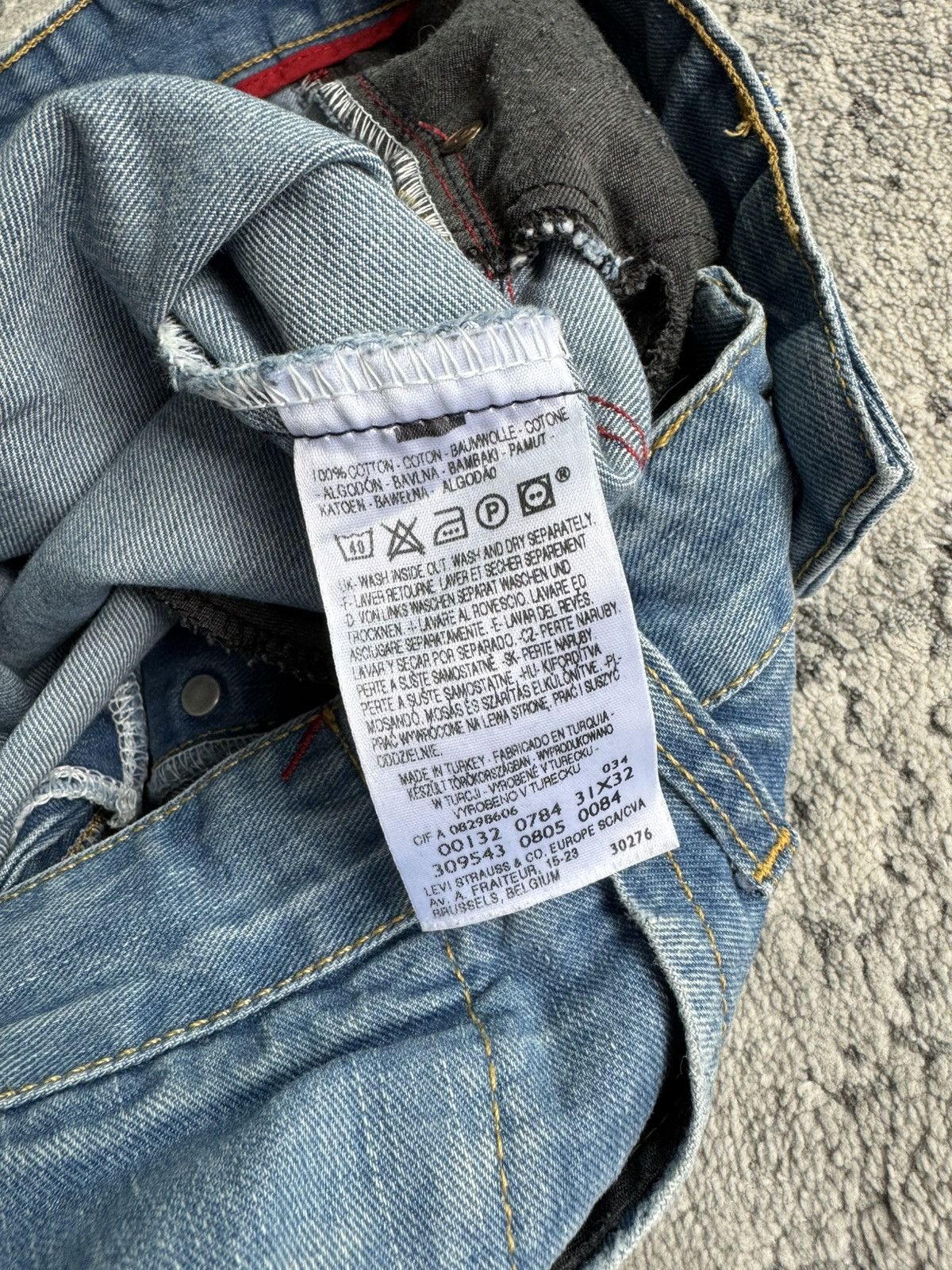 Levi's Vintage Clothing Levis Engineered Buckle Back Vintage Twisted Jeans 31x32 Size US 31 - 11 Thumbnail