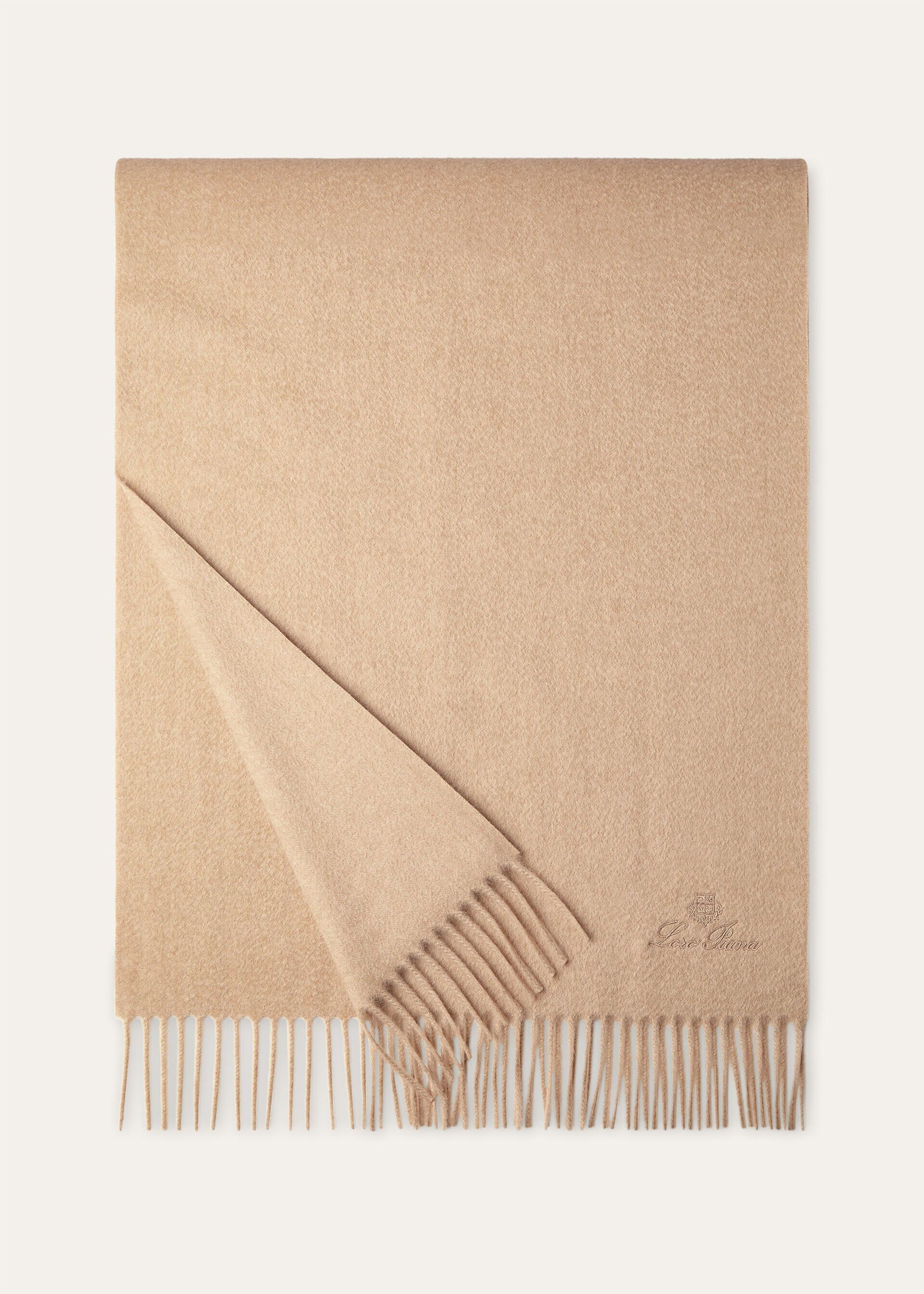 Loro Piana os11x0426 FAN8848 Size: OS / Grande Unita Scarf Golden Size ONE SIZE - 1 Thumbnail