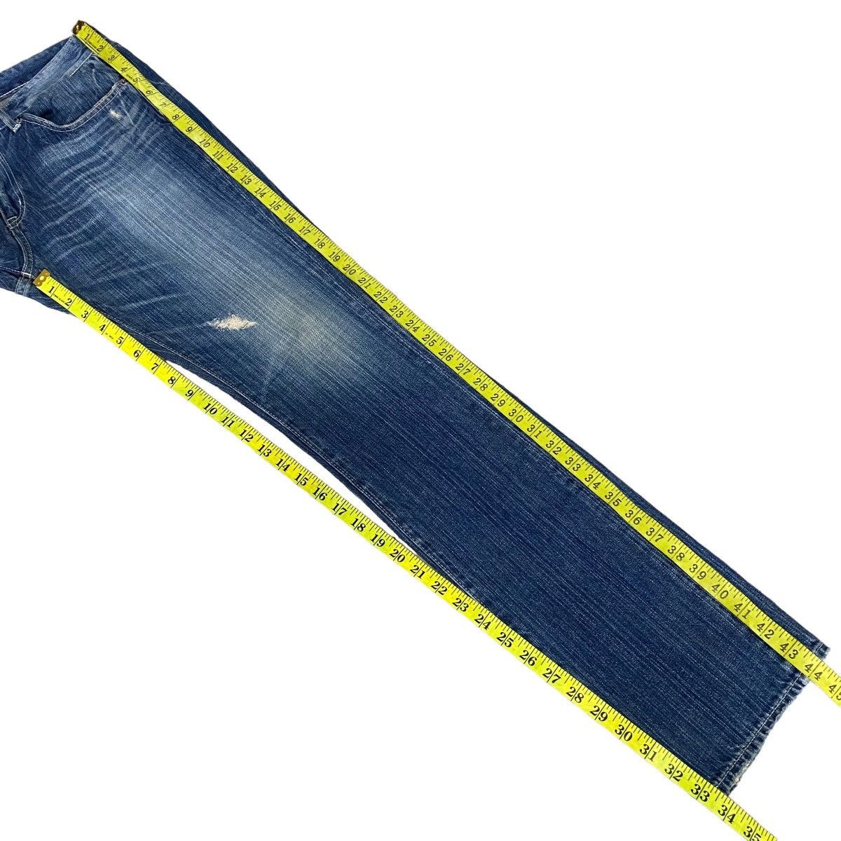 Vanquish VANQUISH Distressed Denim Jeans Size US 33 - 17 Thumbnail