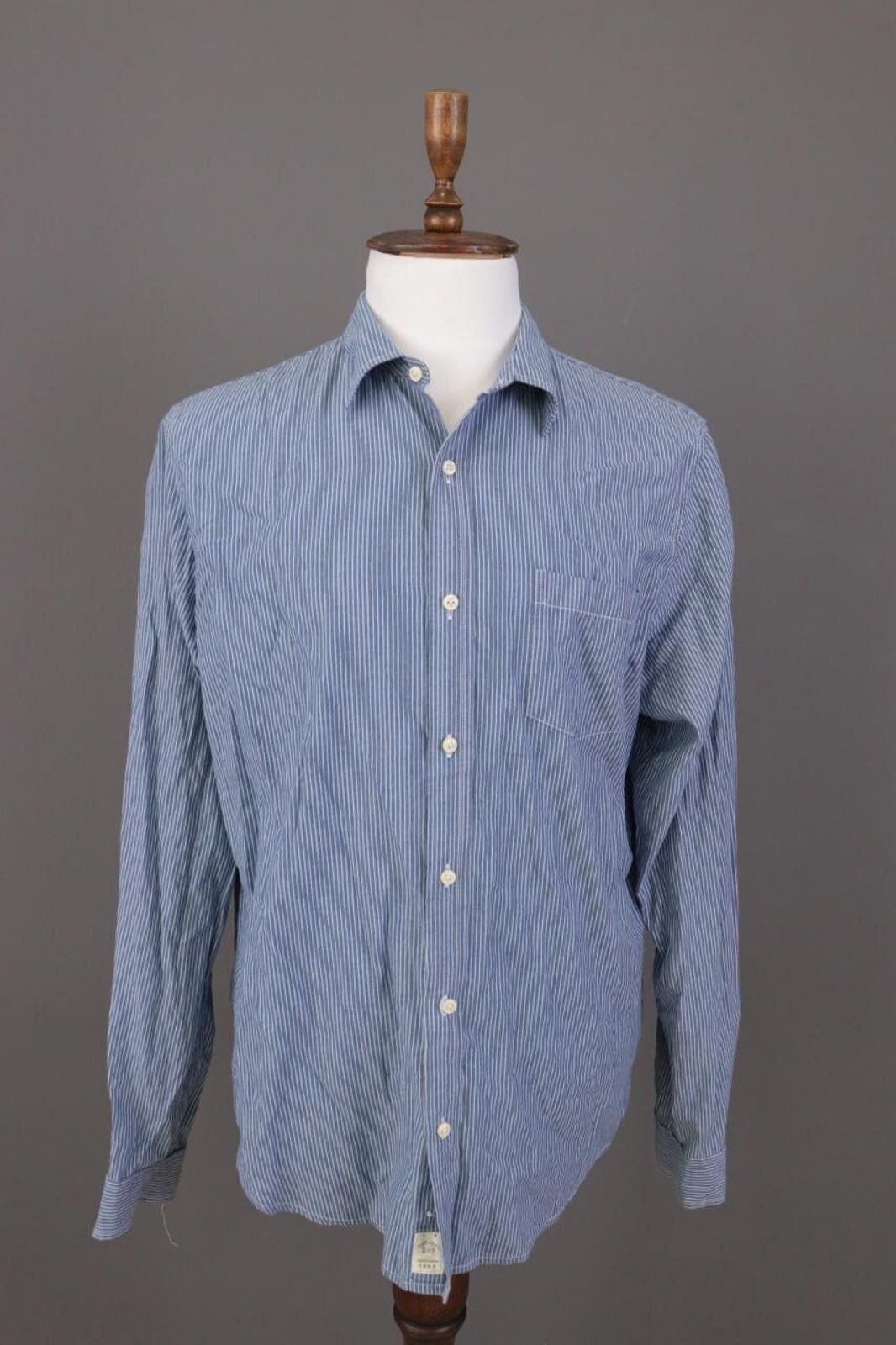 Denim & Supply Ralph Lauren Men Denim & Supply Ralph Lauren Blue Overshirt Shirt XL Size US XL / EU 56 / 4 - 4 Thumbnail