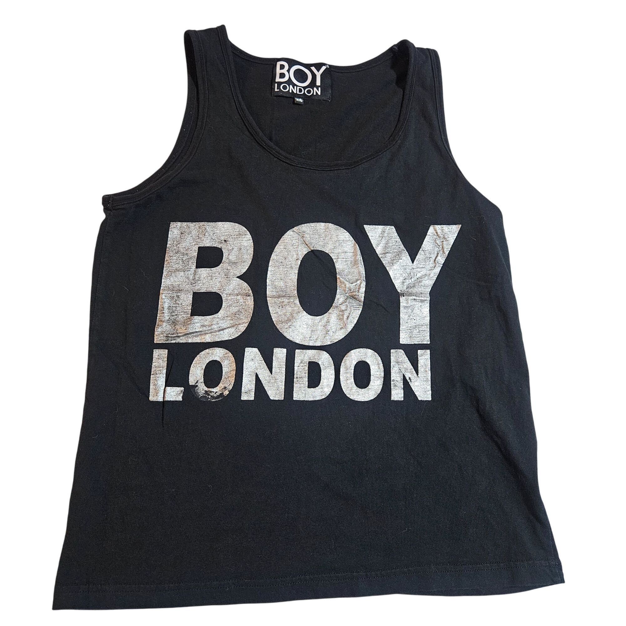 Boy London Boy London Woman's Black XS Tank Top Y2K Streetwear Grunge G Size XS / US 0-2 / IT 36-38 - 7 Thumbnail