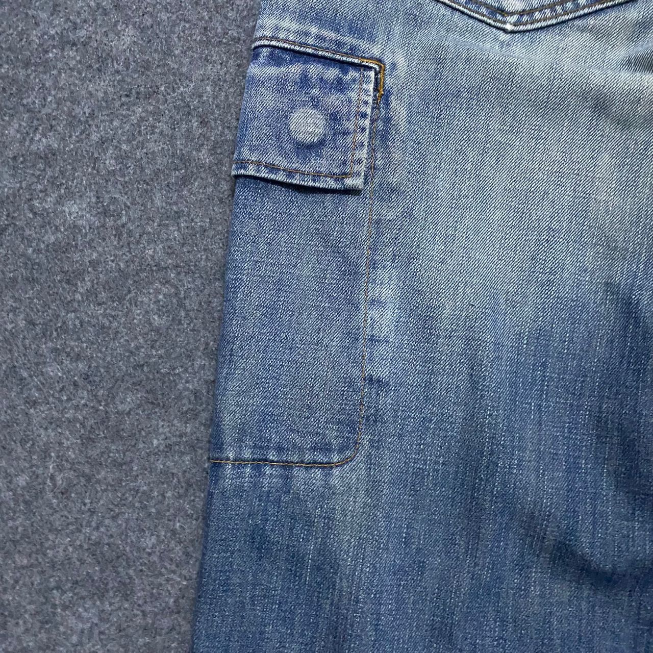 Gap 💥Best Offer💥Vintage Gap Slim Cargo Denim Size US 36 / EU 52 - 3 Thumbnail