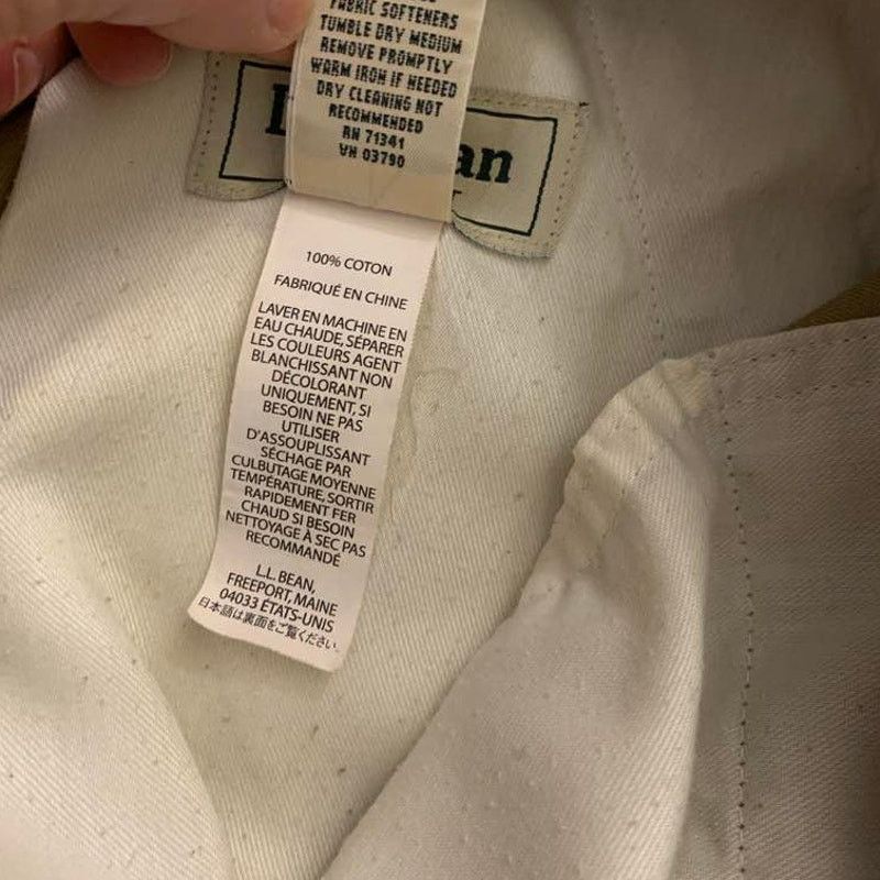 L.L. Bean Vintage LL Bean Tan Khaki Cargo Bermuda Shorts Sz 36 Cotton Size US 36 / EU 52 - 4 Thumbnail