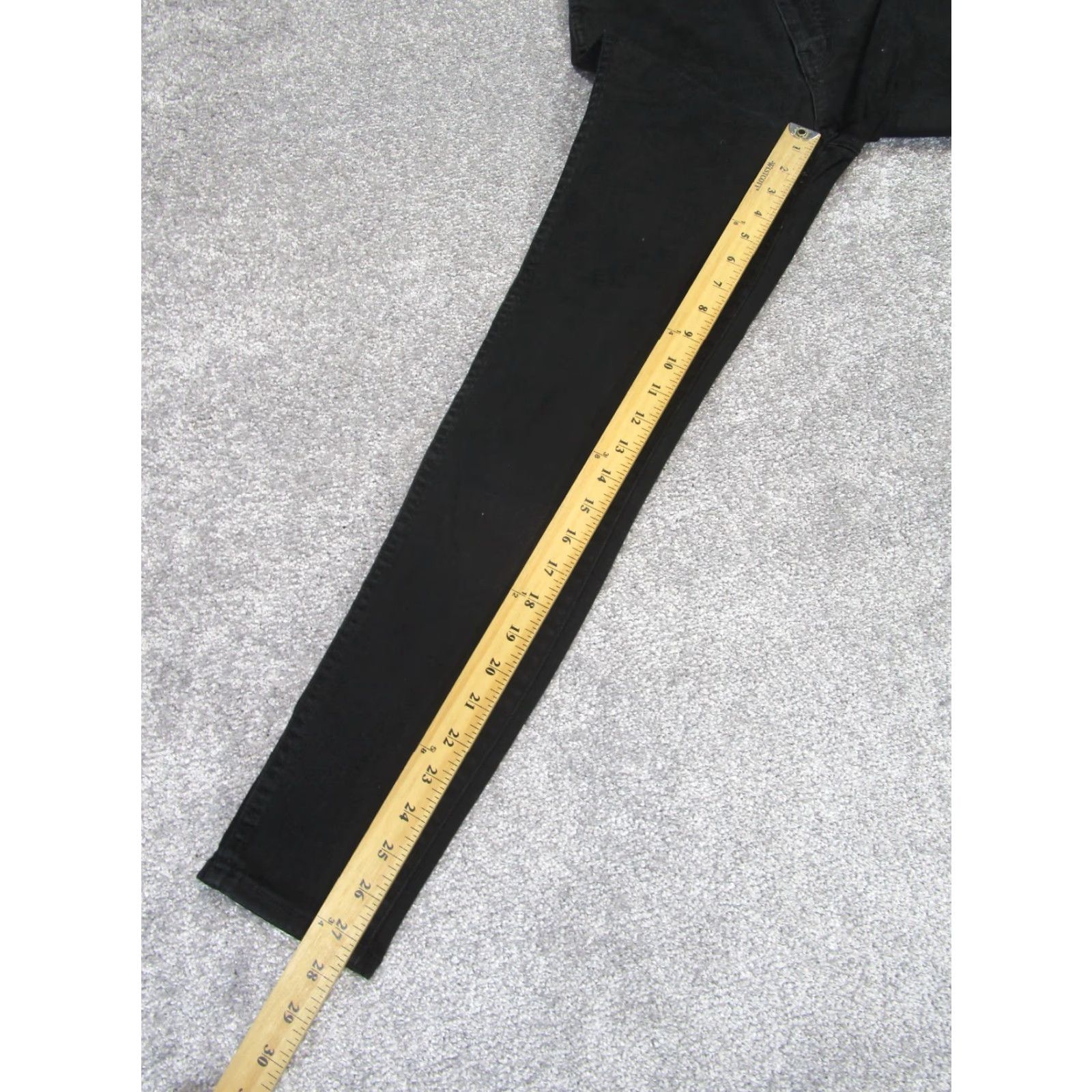 Madewell VINTAGE Madewell Jeans Women’s High Rise Skinny Black Denim 28/Regular Skinny Style Size 28" / US 6 / IT 42 - 5 Thumbnail