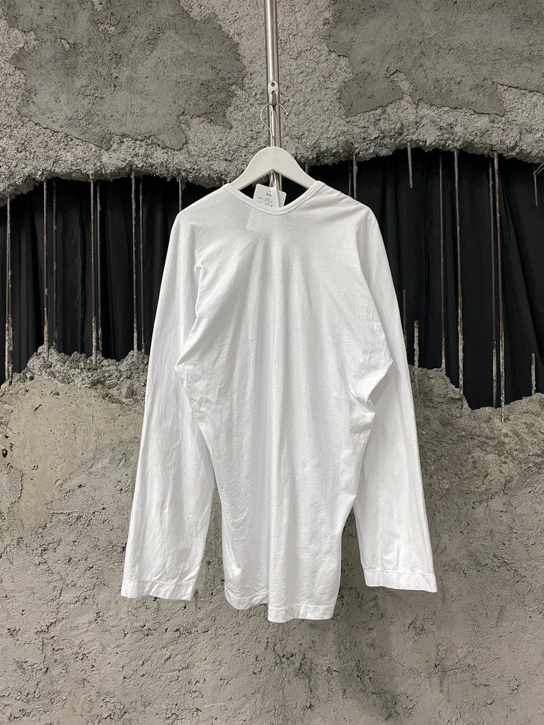 Dries Van Noten DRIES VAN NOTEN White V-neck long sleeves Size M / US 6-8 / IT 42-44 - 2 Thumbnail