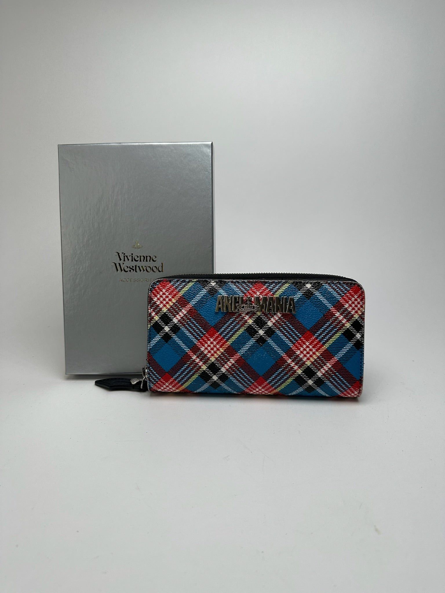 Vivienne Westwood Vintage Leather wallet checked Size ONE SIZE - 1 Thumbnail