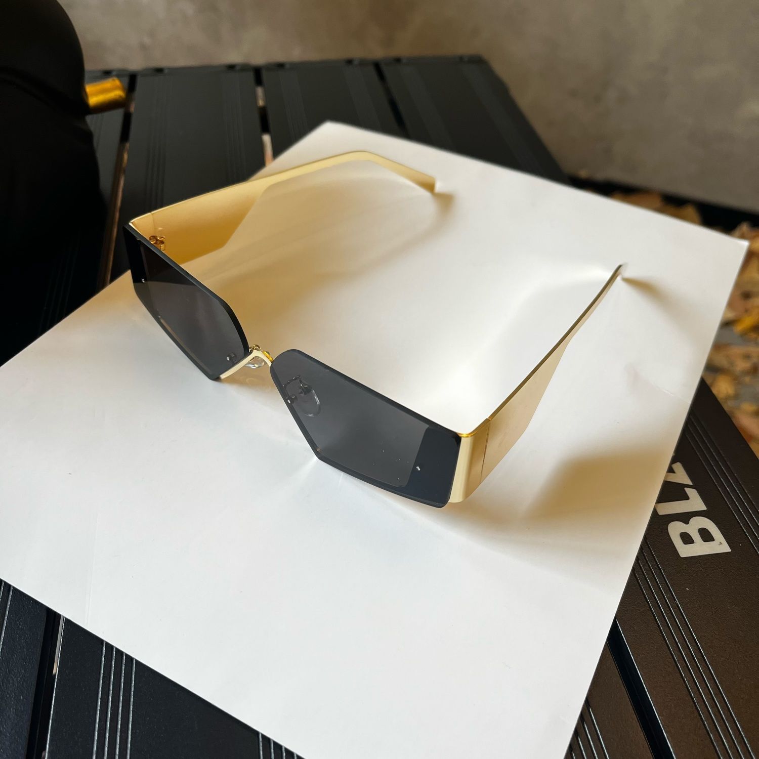 Electric Visual Vintage Street ins style custom avant-garde sunglasses Size ONE SIZE - 5 Thumbnail
