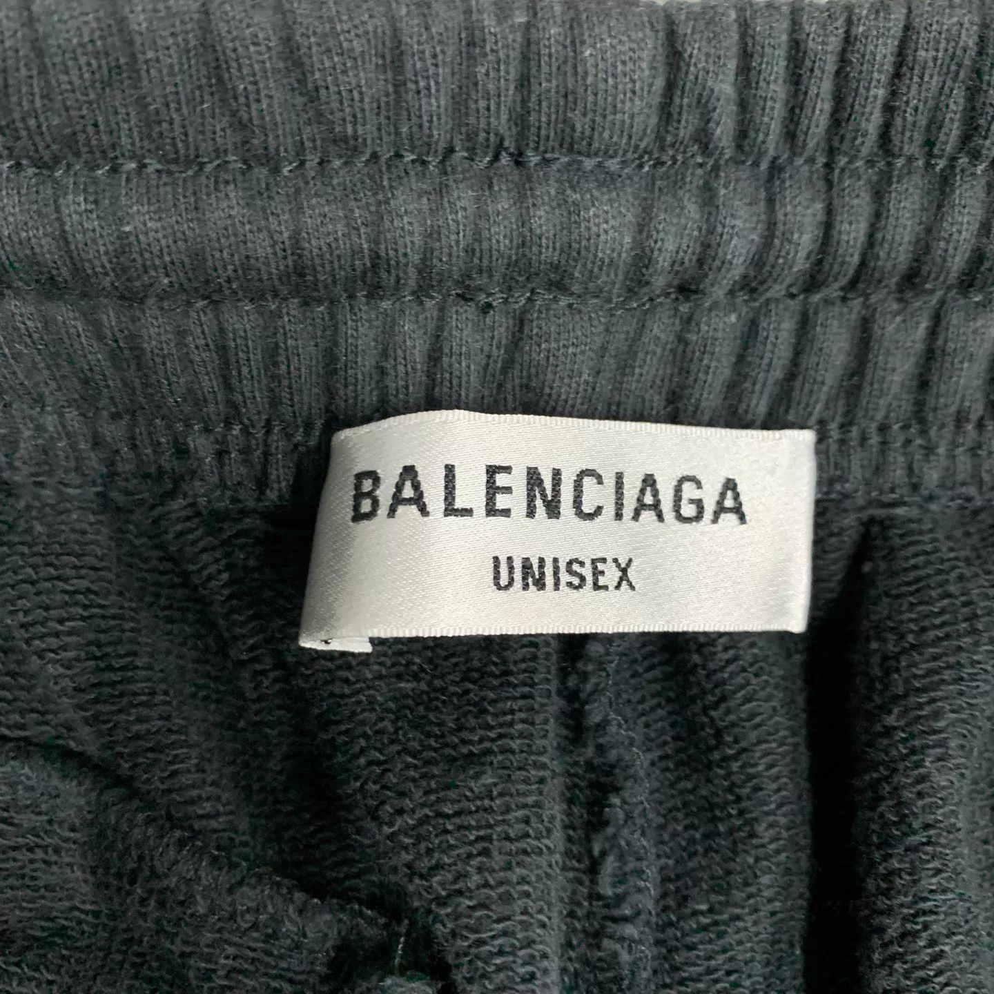 Balenciaga Balenciaga Washed Black Lock Sweatpants S Size 26" / US 2 / IT 38 - 4 Thumbnail