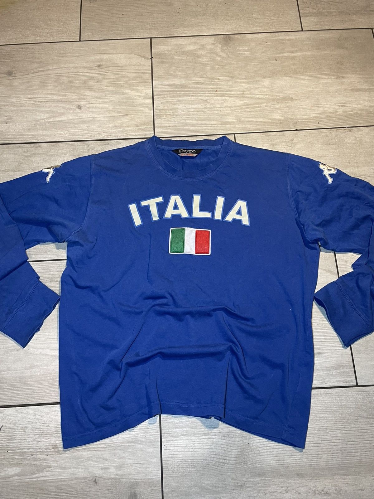 Kappa Longsleeve kappa italia vintage Size US XL / EU 56 / 4 - 2 Thumbnail