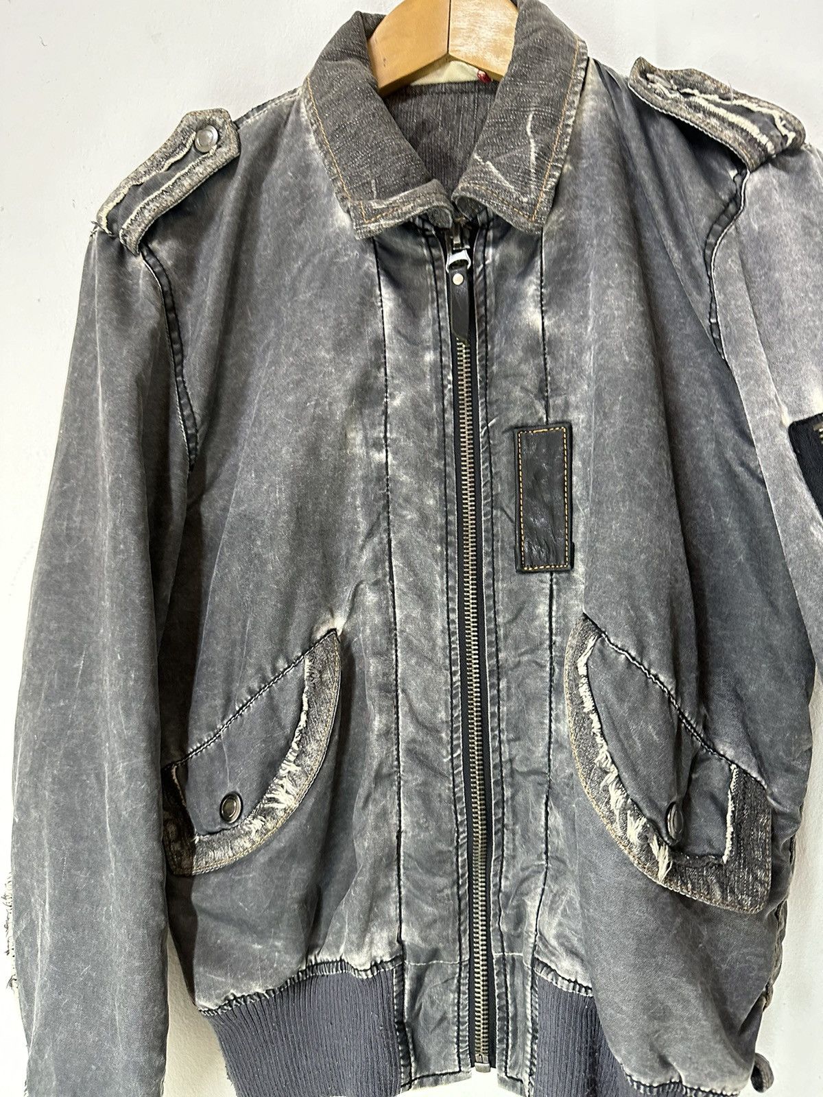 Japanese Brand Hybrid Ma-1 Bomber Jacket Design Gumu International Design Size US M / EU 48-50 / 2 - 7 Thumbnail