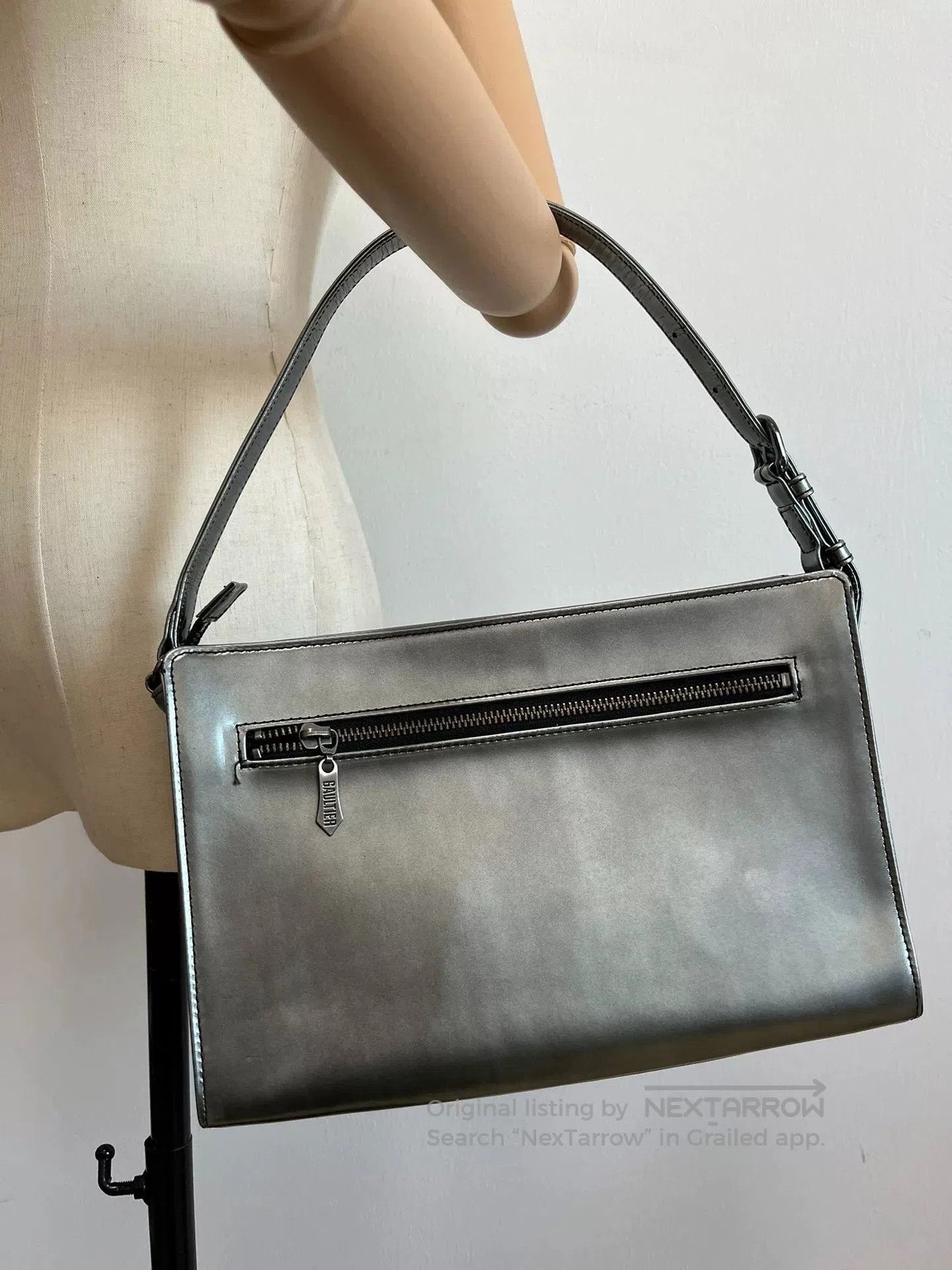 Jean Paul Gaultier Jean Paul Gaultier Silver Handbag. Size ONE SIZE - 5 Thumbnail