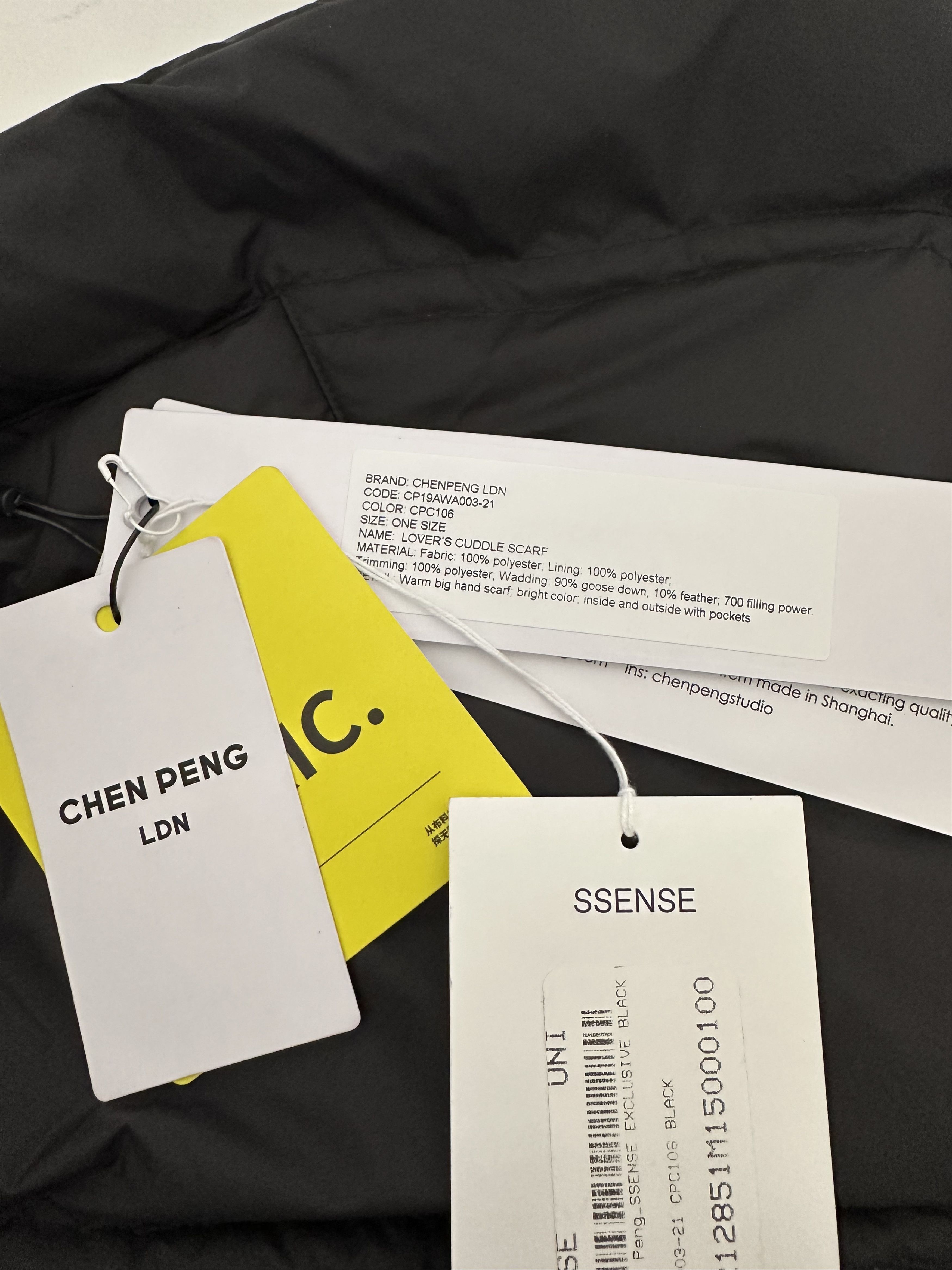 CHENPENG Lover's Cuddle Scarf Size ONE SIZE - 6 Thumbnail