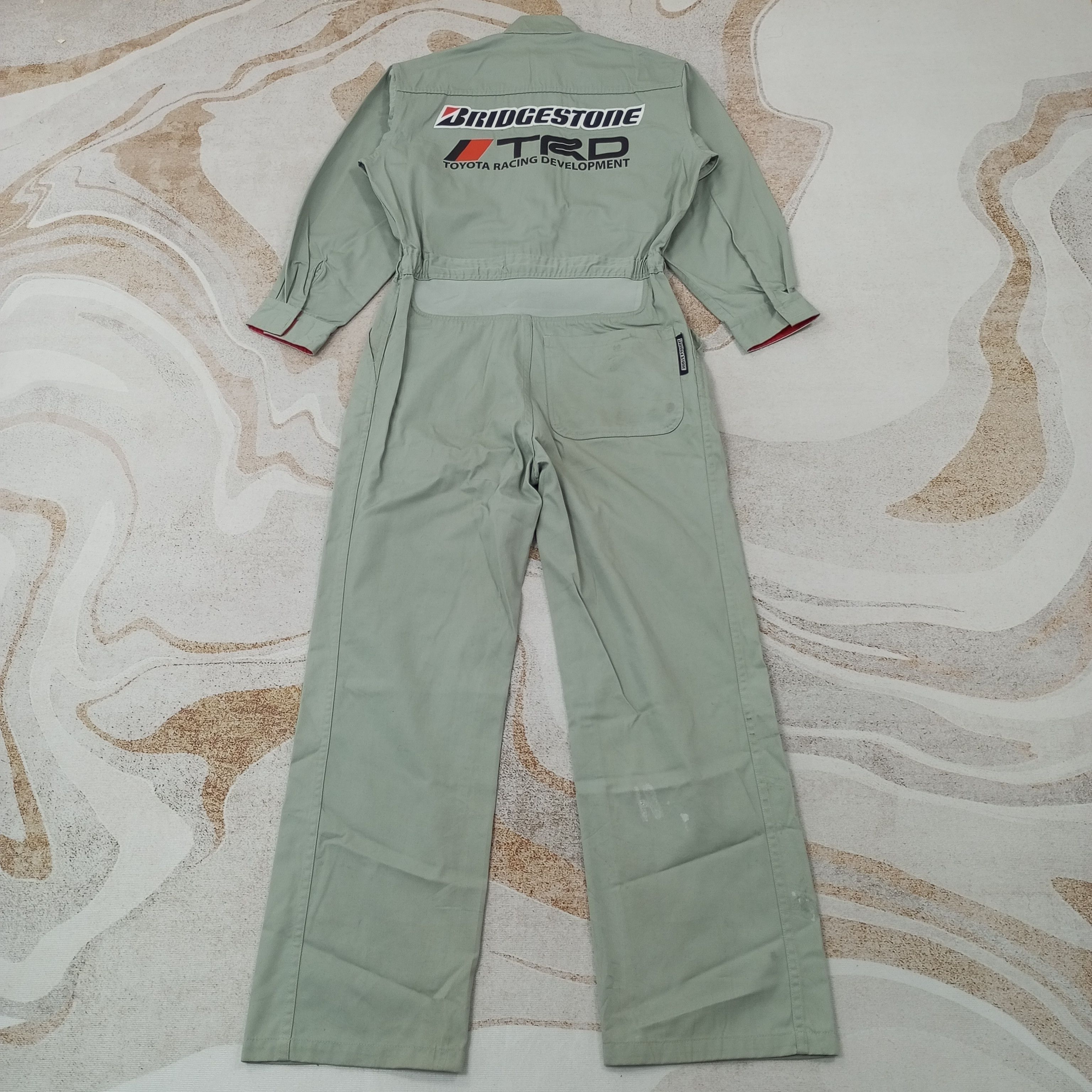 Vintage Bridgestone X TRD Toyota Custom Coverall c231n13 Size US S / EU 44-46 / 1 - 1 Thumbnail