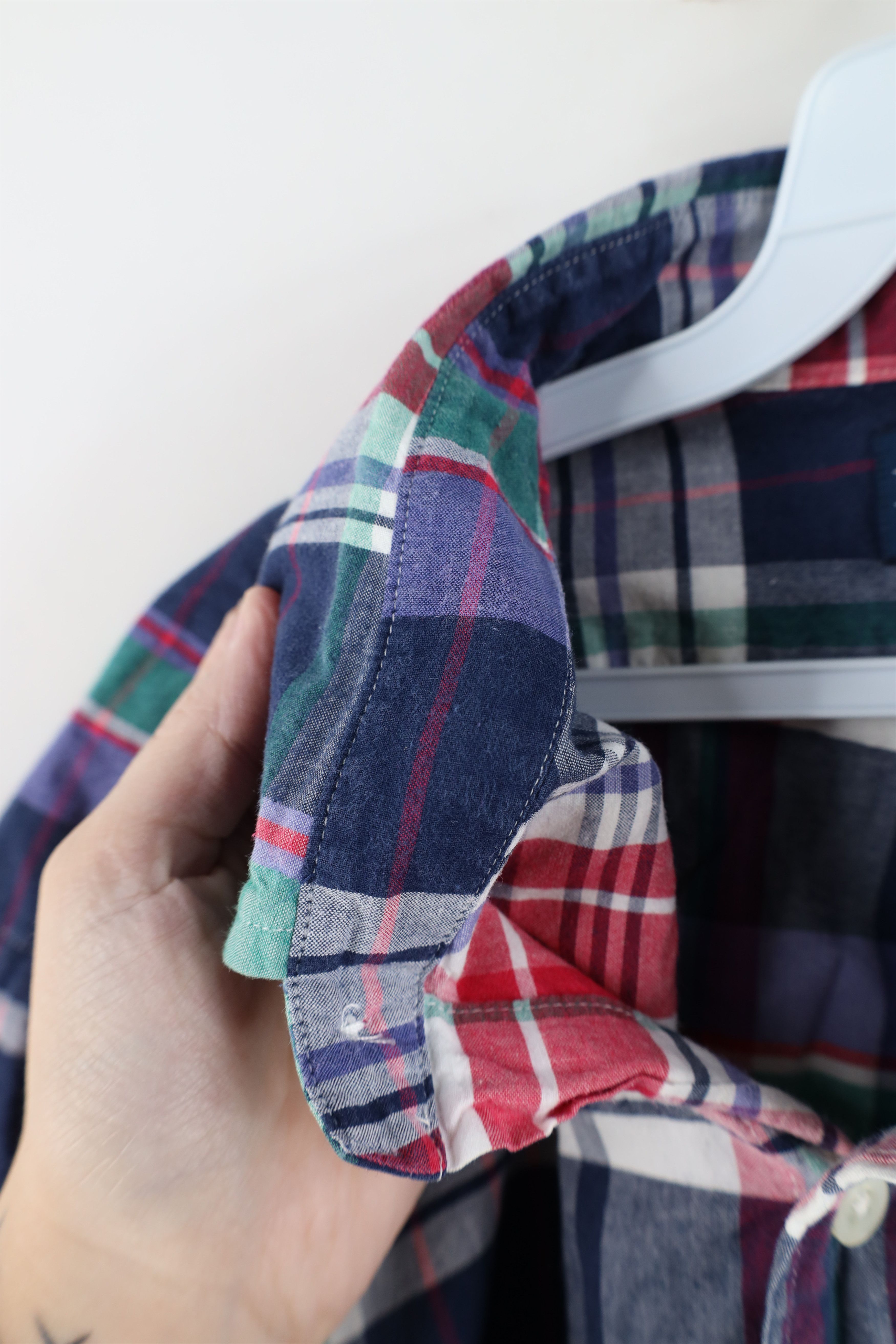 Ralph Lauren Vintage 90s Ralph Lauren Madras Plaid Button Down Shirt Size US XL / EU 56 / 4 - 6 Thumbnail