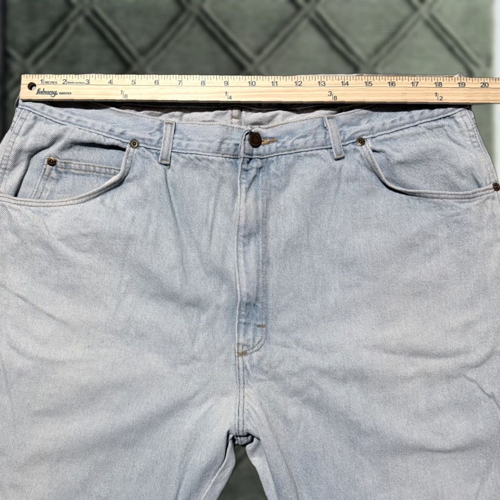 Wrangler Wrangler Jeans Men Blue Denim Pockets Classic Straight Zip Fly - W38 Size US 38 / EU 54 - 1 Thumbnail