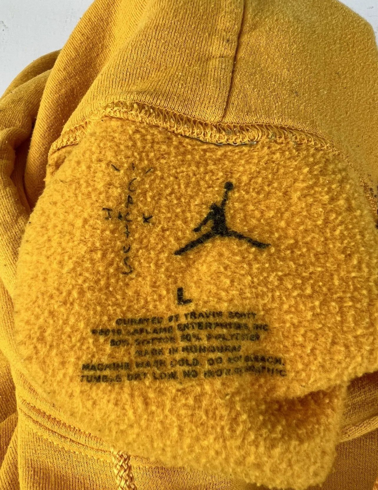Jordan Brand × Nike × Travis Scott Travis Scott Cactus Jack x Jordan Hoodie Size US L / EU 52-54 / 3 - 3 Thumbnail
