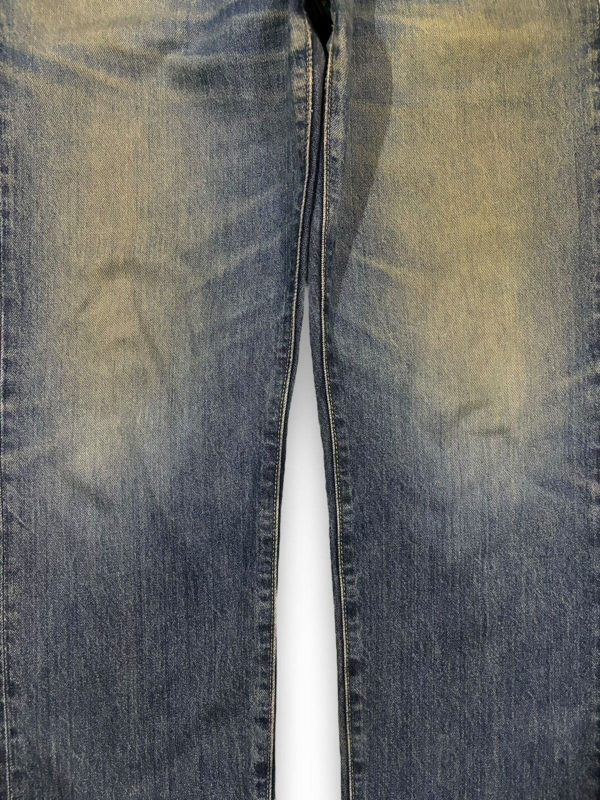 Jun Takahashi Vintage Y2K Uniqlo Dirt Mud Wash Loose Fit Jeans Size US 34 / EU 50 - 7 Thumbnail