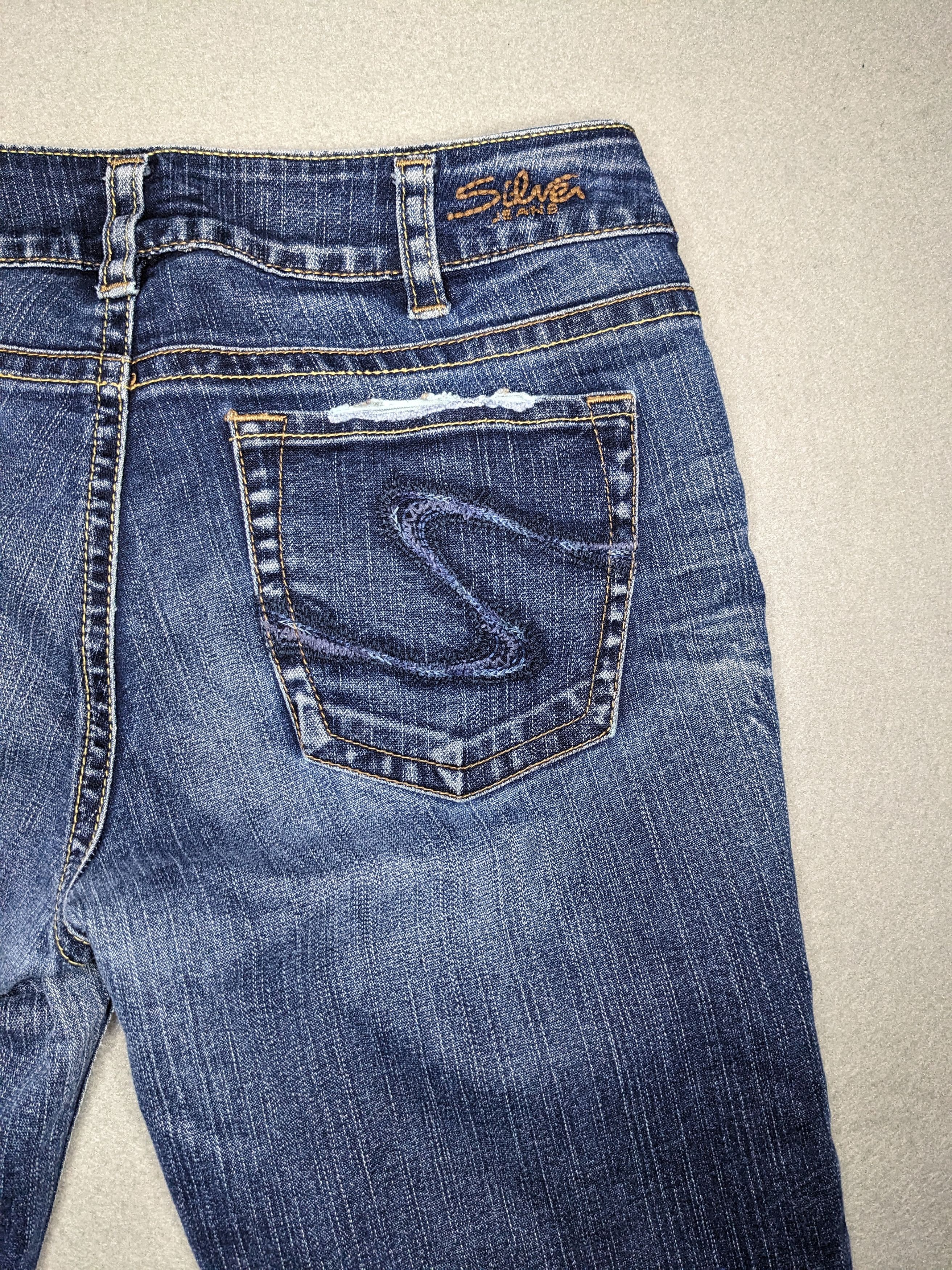 Silver Jeans Co. Silver Jeans Co Suki Bootcut Denim Jeans 32x28 Flare Y2K Size 32" / US 10 / IT 46 - 12 Thumbnail