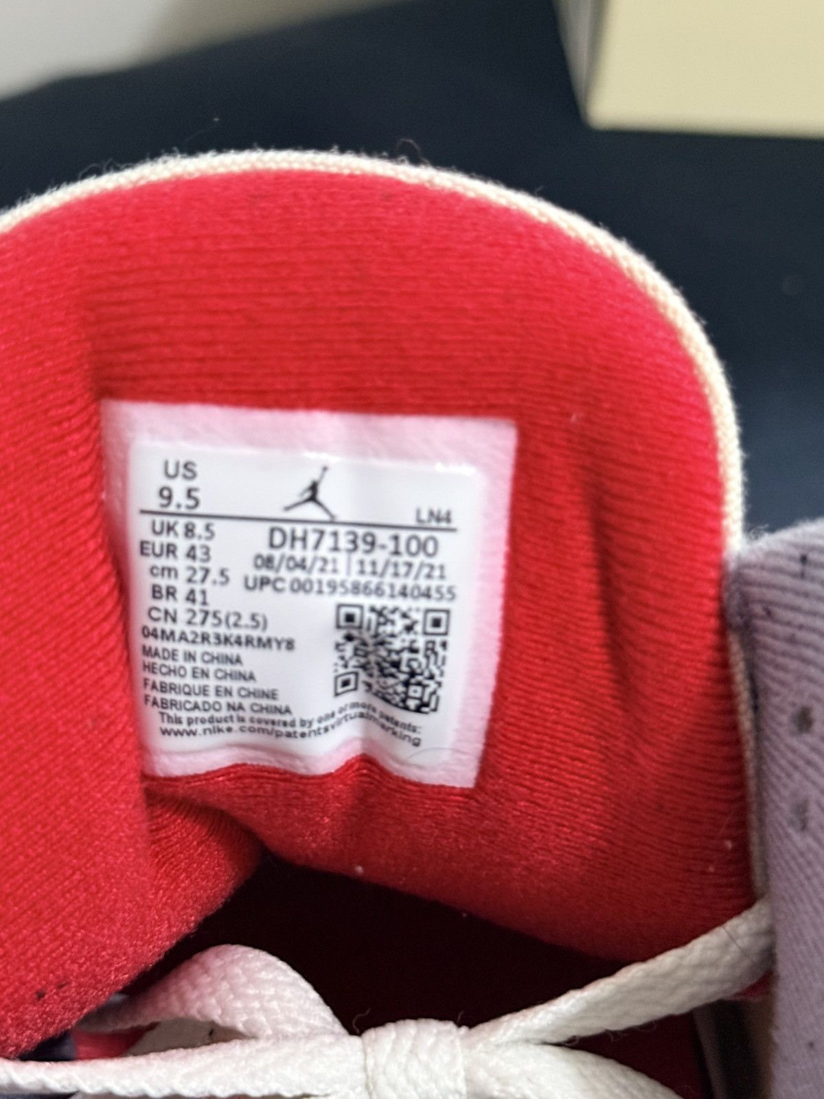 Jordan Brand Jordan 3 muslin Size US 9.5 / EU 42-43 - 5 Thumbnail