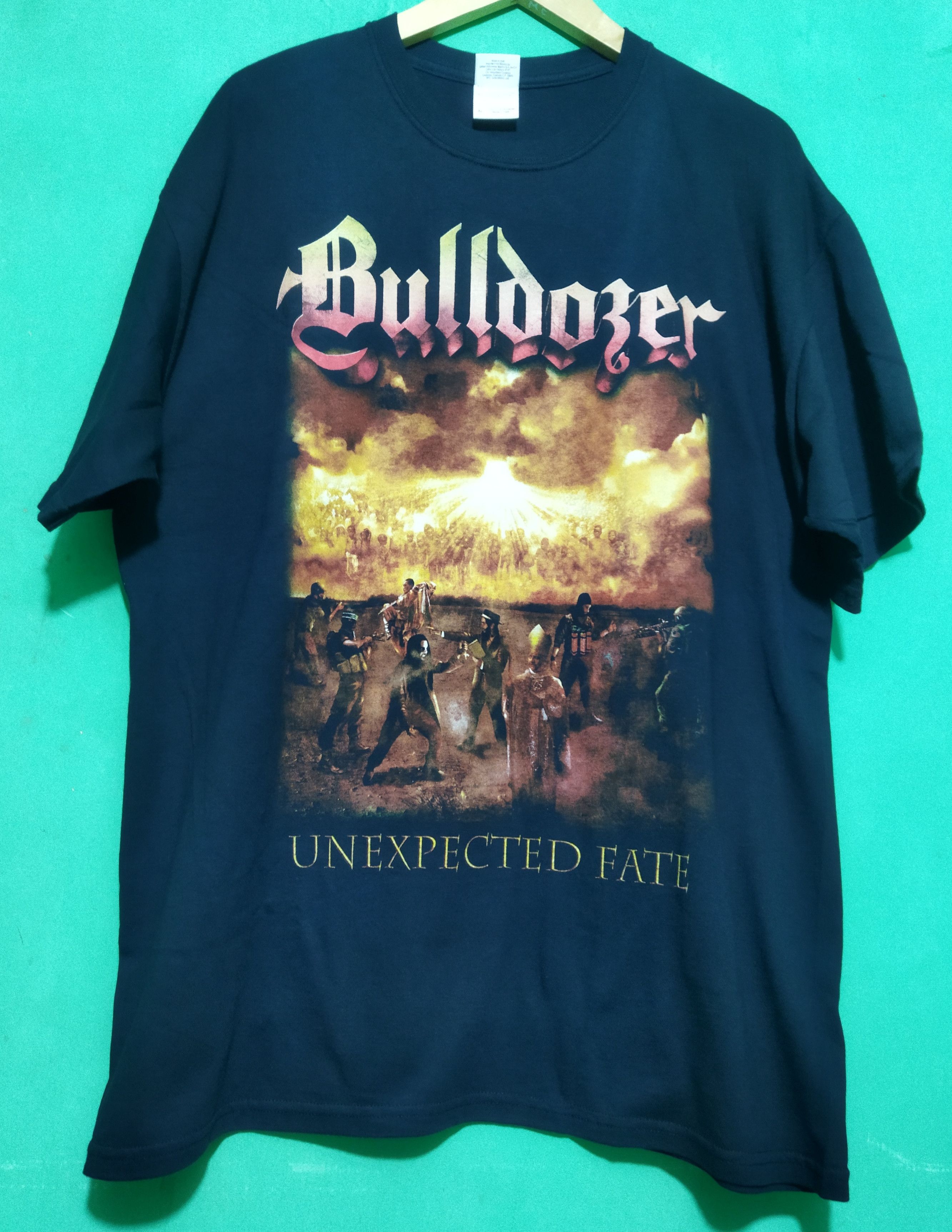 Band Tees BULLDOZER unexpected fate Size US XL / EU 56 / 4 - 1 Thumbnail