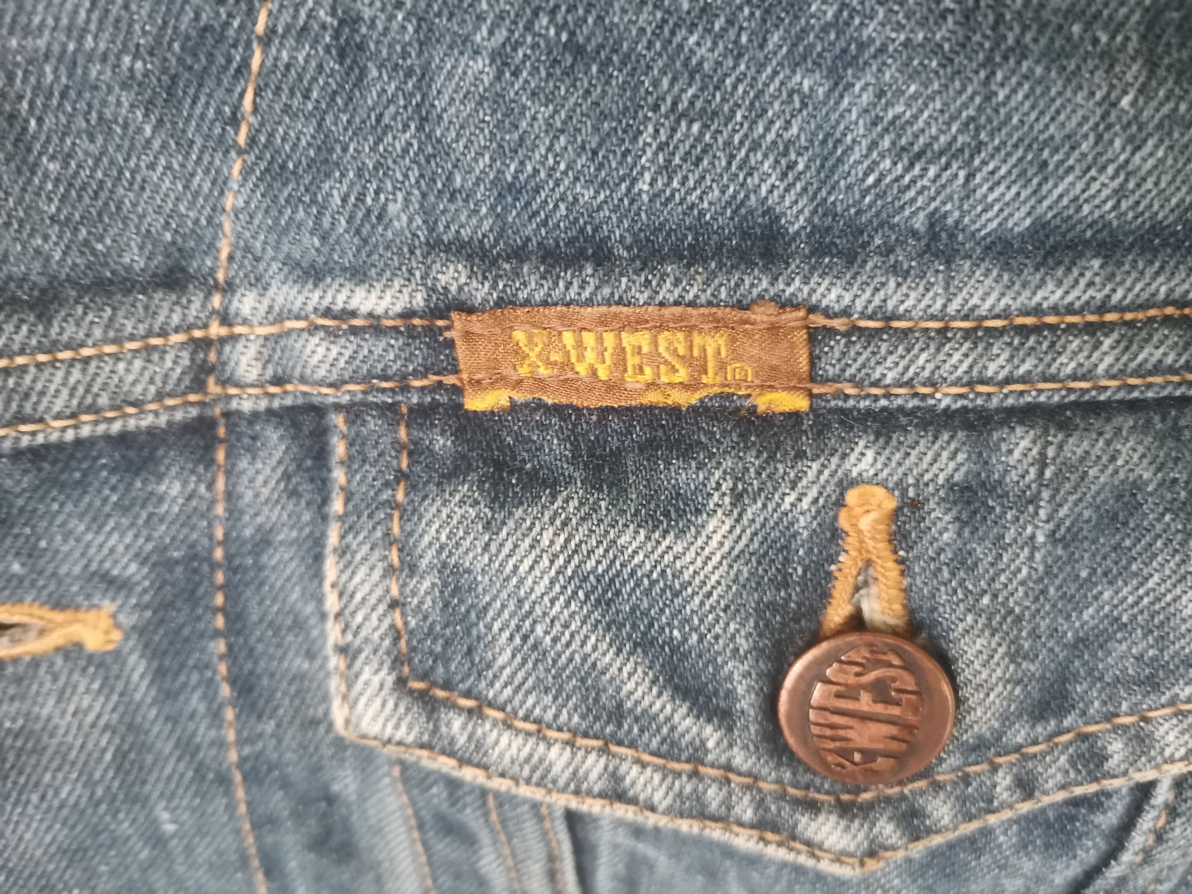 Vintage Rare vintage x-West Canton denim jacket Size S / US 4 / IT 40 - 5 Thumbnail