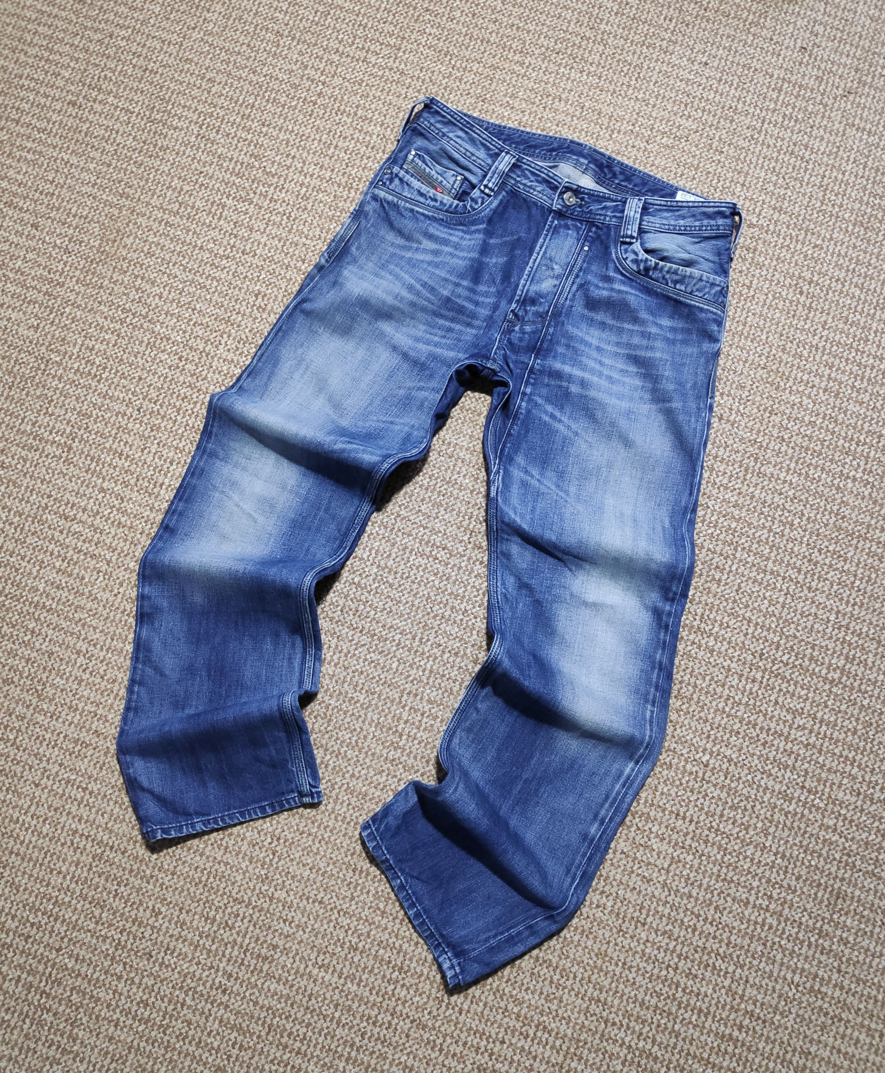 Diesel Diesel Mohawk Logo y2k Vintage Timmen Denim Jeans Straight Size US 34 / EU 50 - 3 Thumbnail
