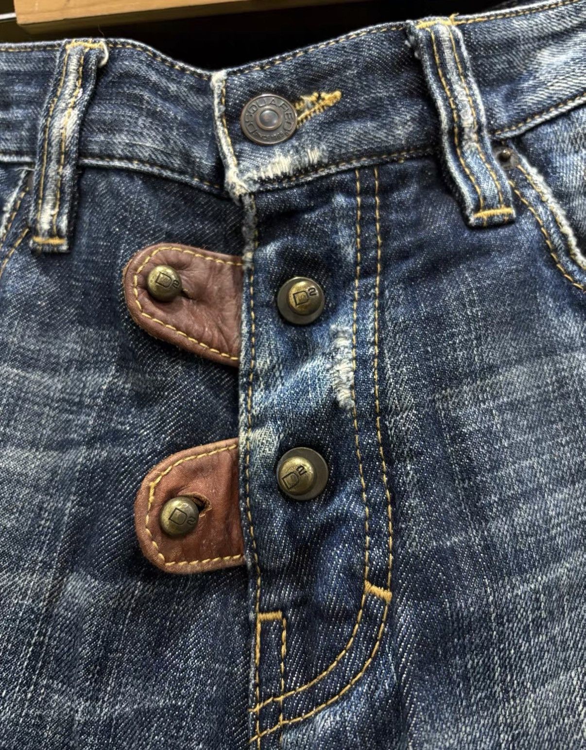 Dsquared2 Dsquared2 D2 Vintage Original Edition Jeans J2 Size US 28 / EU 44 - 3 Thumbnail