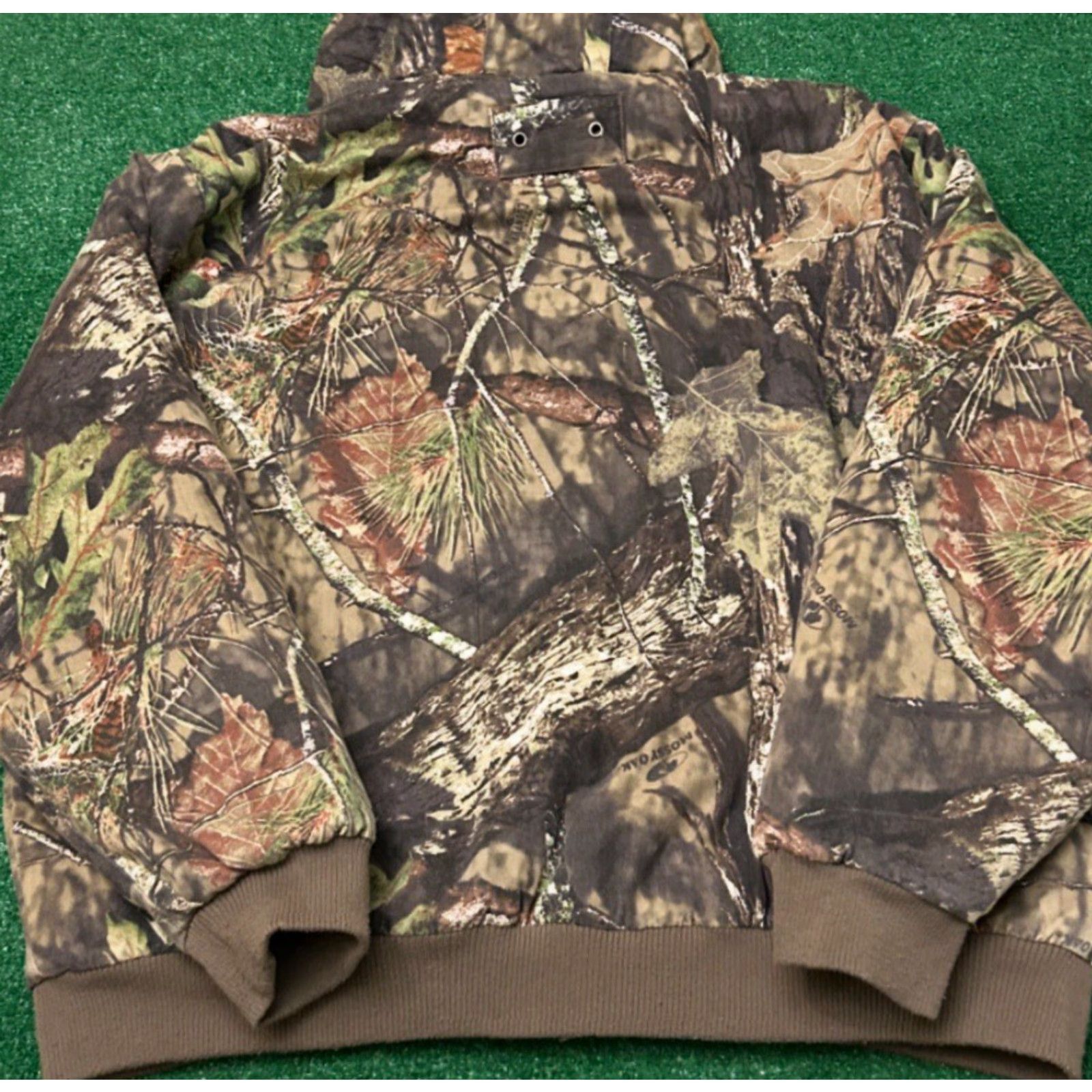 Vintage VINTAGE Mossy Oak Real Tree Camo Hunter Work Detroit Hoodie Jacket 2XL Mens Size US XXL / EU 58 / 5 - 2 Thumbnail