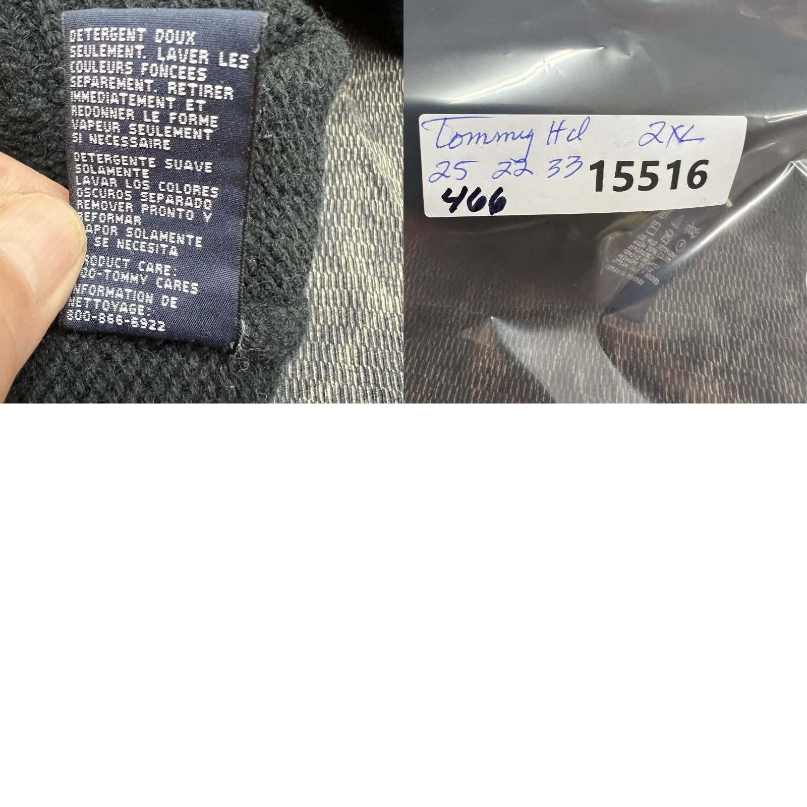 Tommy Hilfiger Tommy Hilfiger Sweater Mens XL Black Red 100% Lambswool Knit High Neck Pullover Fair Isle Logo Accent Mens Size US XL / EU 56 / 4 - 8 Thumbnail
