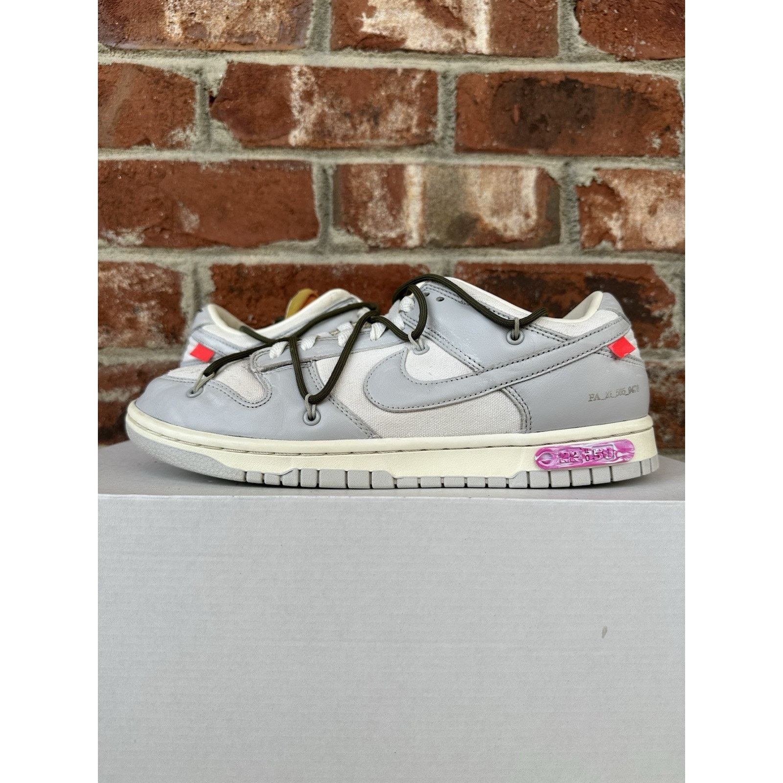 Nike × Off-White Nike Off-White x Dunk Low Lot 22 of 50 - Size 8.5 Size US 8.5 / EU 41-42 - 1 Thumbnail