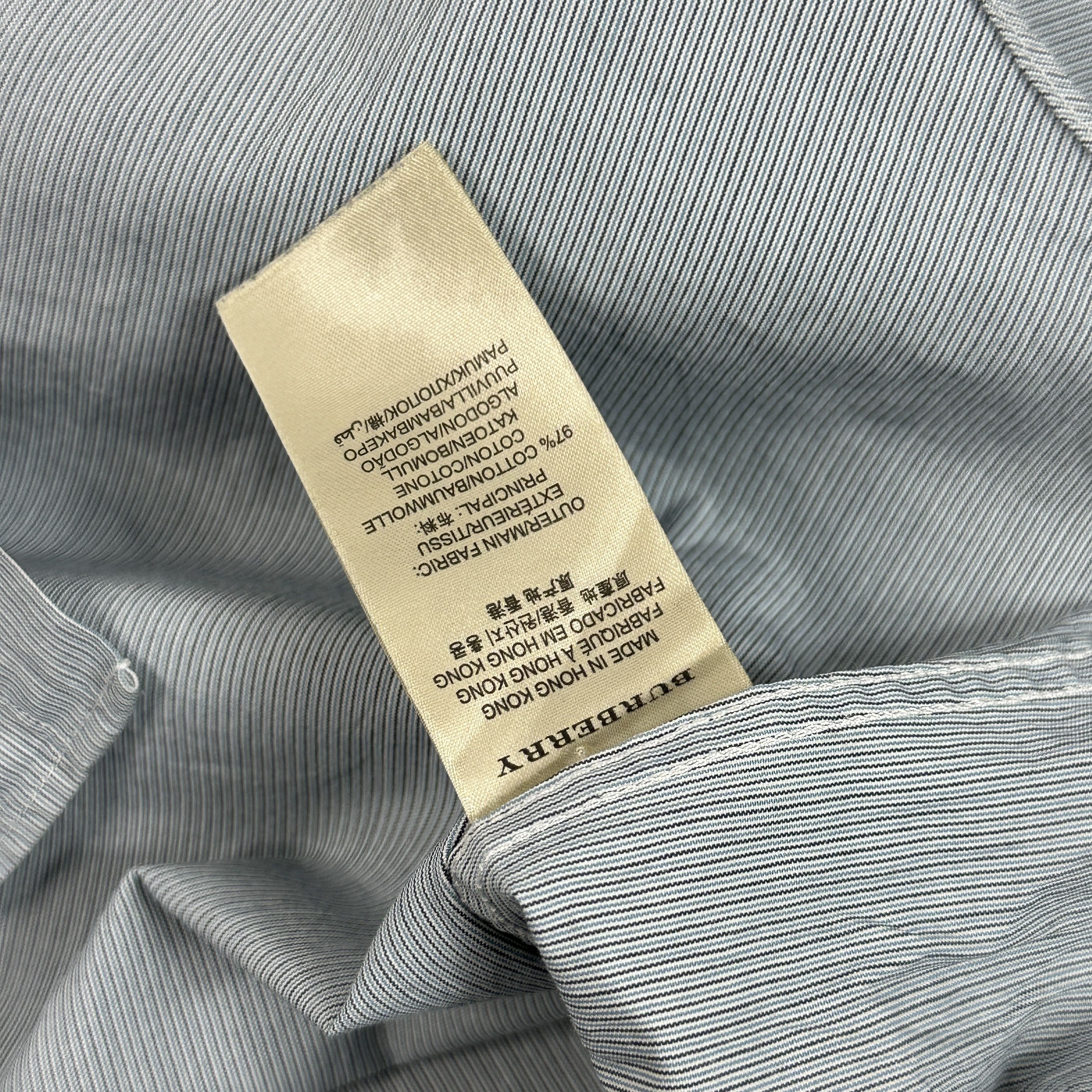 Burberry × Vintage Vintage Casual Preppy Old Money Burberry Shirt 00s Size US M / EU 48-50 / 2 - 6 Thumbnail