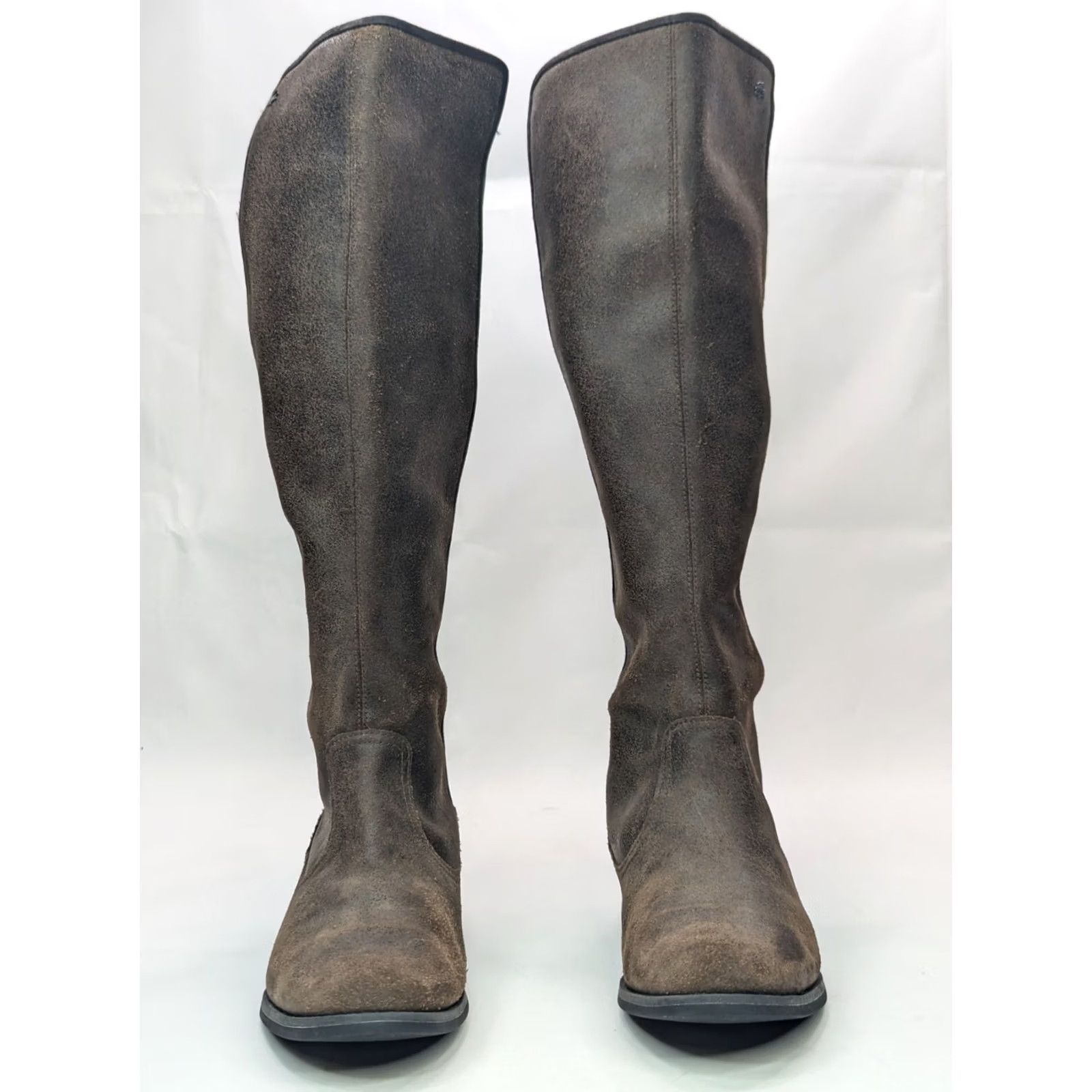 Lacoste Lacoste Rosemont 5 CLW Leather Riding Boot Women 7.5 Brown 17" Tall Elastic Calf Size US 8 / IT 38 - 4 Thumbnail