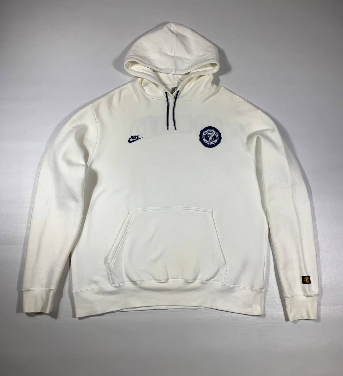 Nike Nike Manchester United Vintage Soccer Hoodie Y2K Size US XXL / EU 58 / 5 - 1 Thumbnail