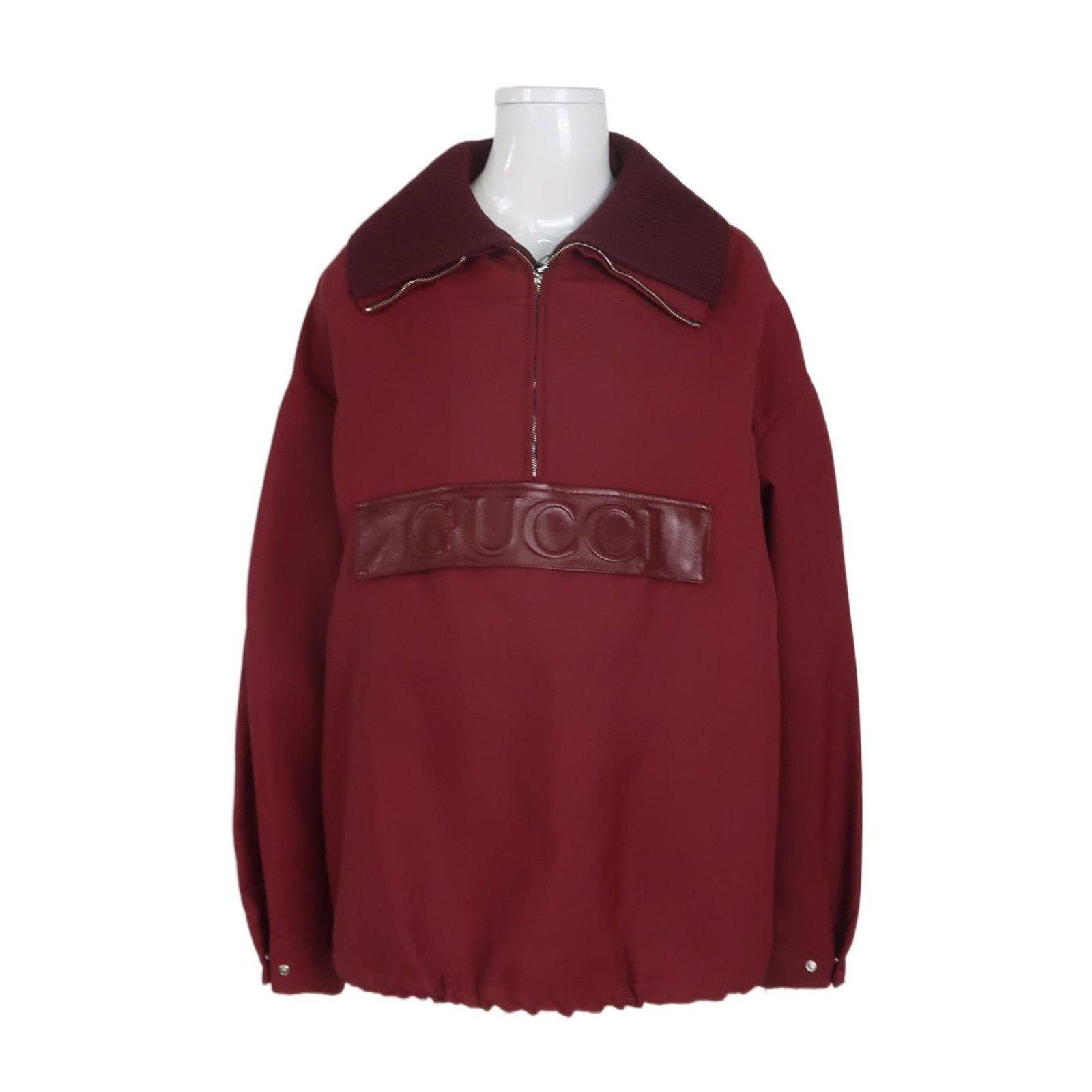 Gucci Gucci Logo Half-Zip Jacket Size 40 Size S / US 4 / IT 40 - 1 Thumbnail