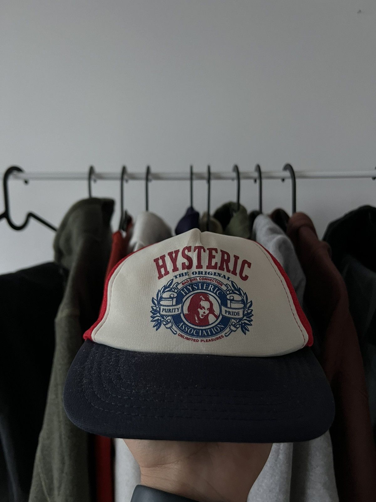 Hysteric Glamour HYSTERIC GLAMOUR ASSOCIATION BAD GIRL CONNECTION CAP Y2K Size ONE SIZE - 2 Thumbnail