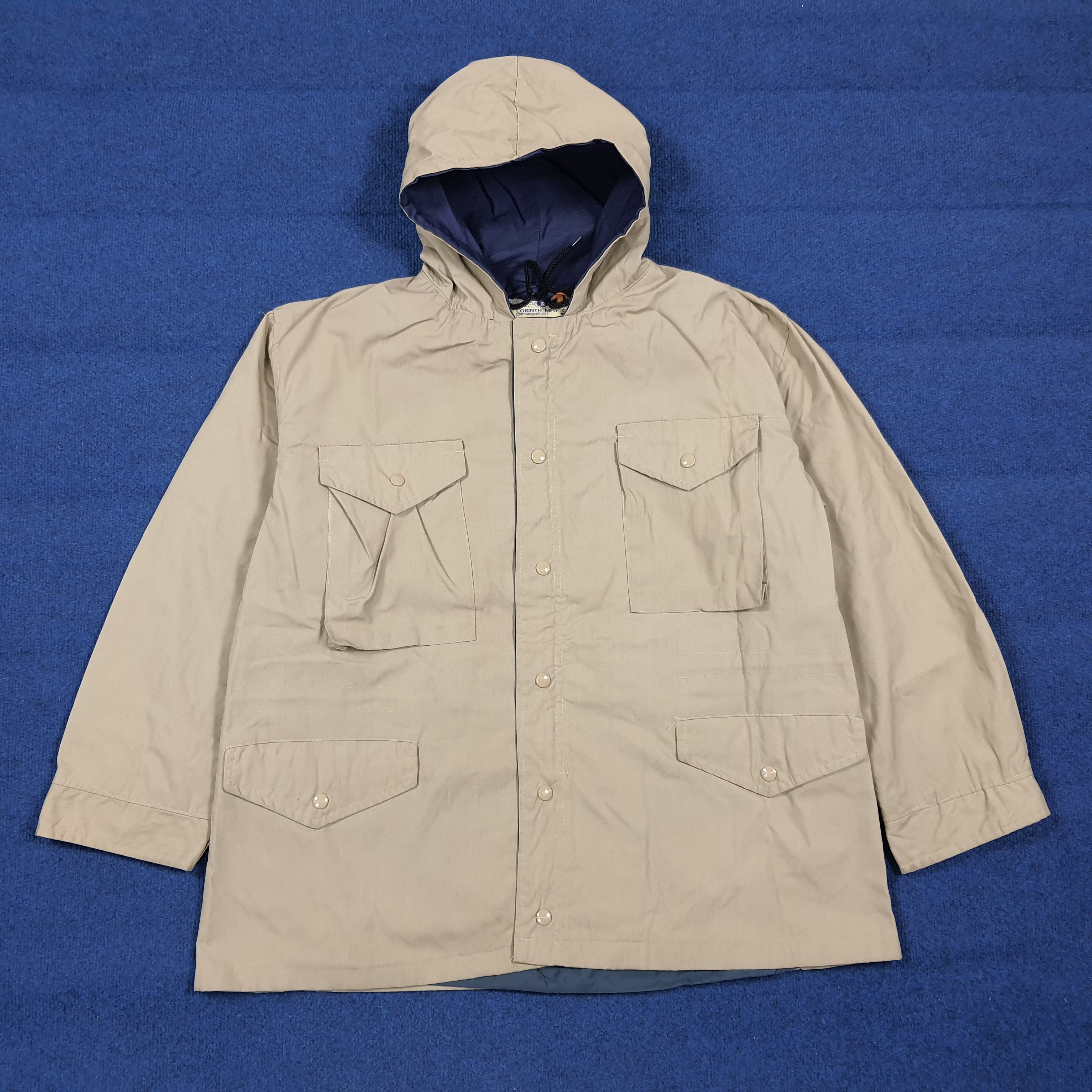 Vintage Vintage Corinth Mfg Military Deck Parka Custom Logo C279N28 Size US L / EU 52-54 / 3 - 3 Thumbnail