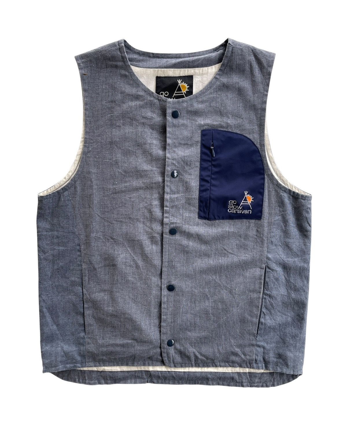 go slow caravan Go Slow Caravan Sleeve Less Vest Size US M / EU 48-50 / 2 - 1 Thumbnail
