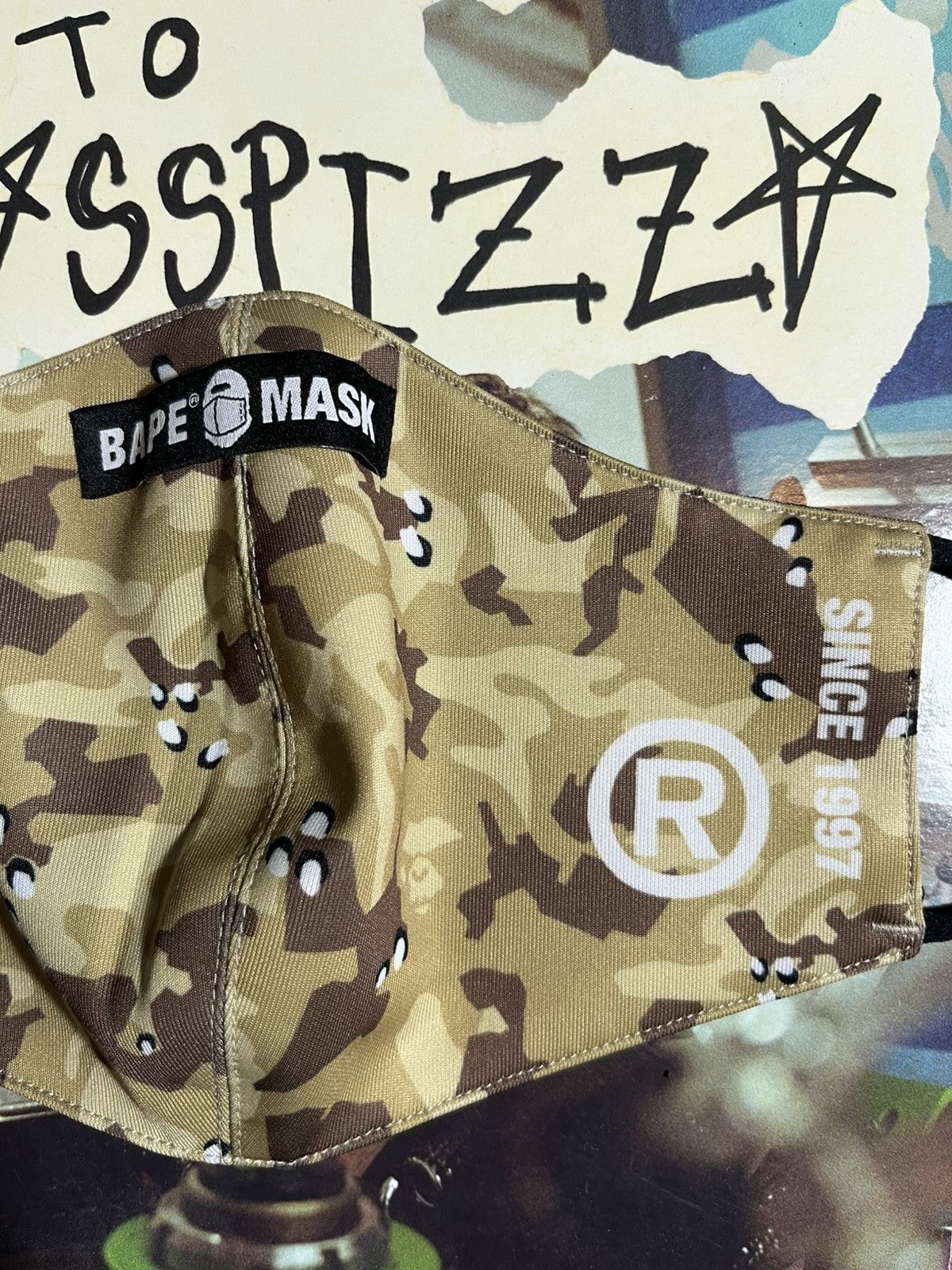 Bape Bape Desert Camo Mask Size ONE SIZE - 3 Thumbnail