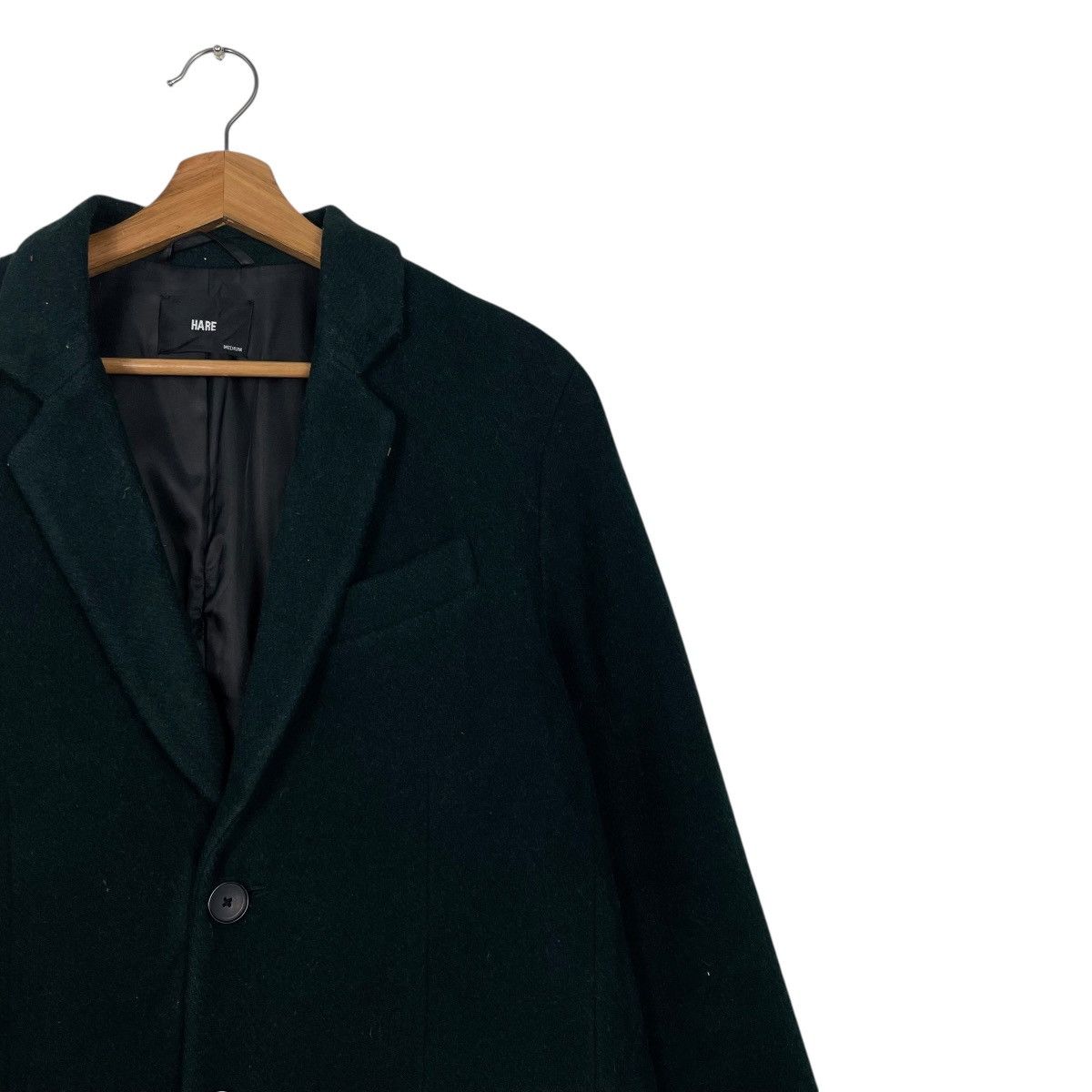 HARE Japanese Brand Hare Black Coat Size US M / EU 48-50 / 2 - 5 Thumbnail