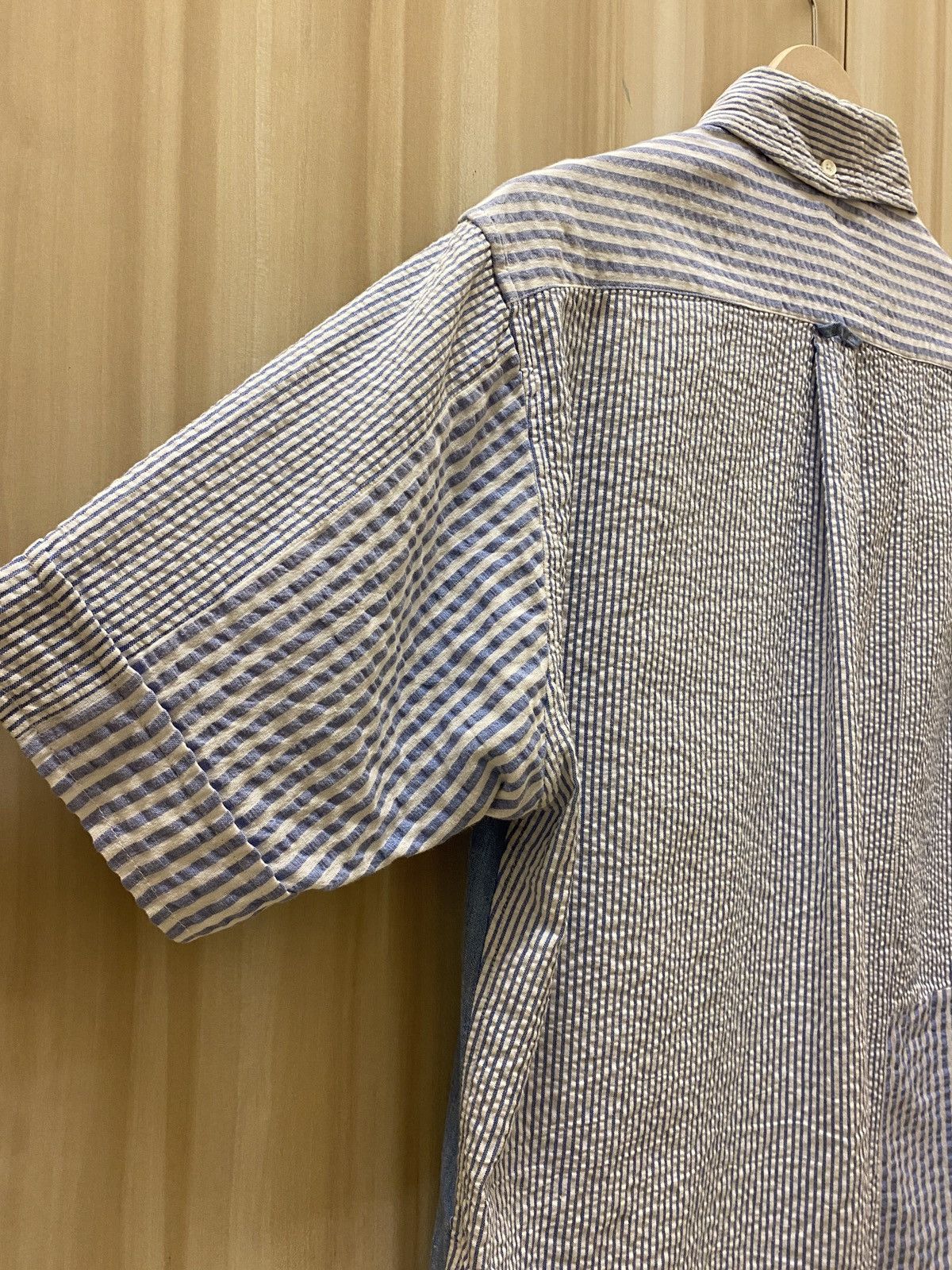 Blue Blue Japan Blue/Blue Patchwork Shirt Size US M / EU 48-50 / 2 - 5 Thumbnail