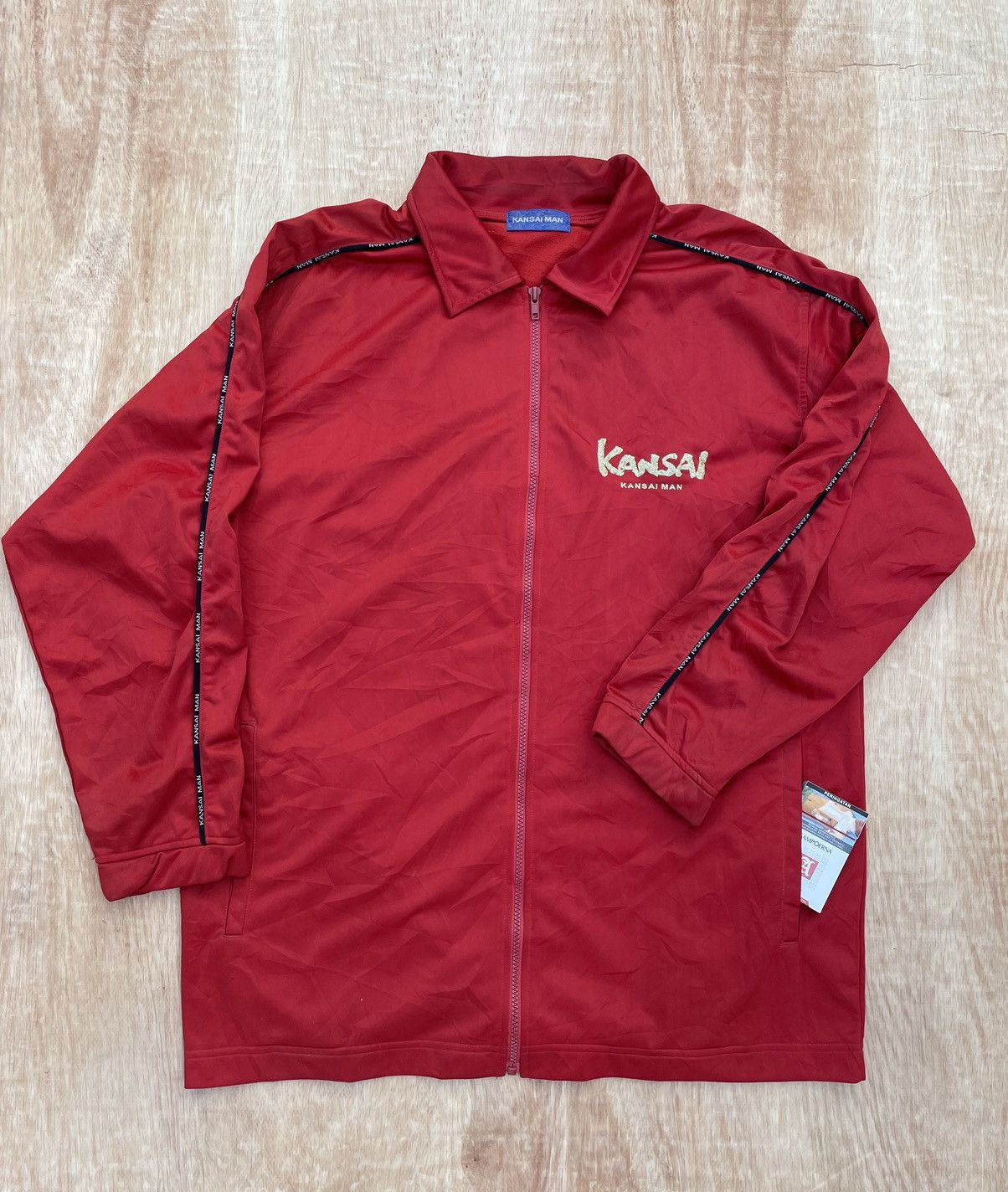 Japanese Brand × Kansai Yamamoto × Vintage Kansai Man Light Jacket Size US XL / EU 56 / 4 - 3 Thumbnail