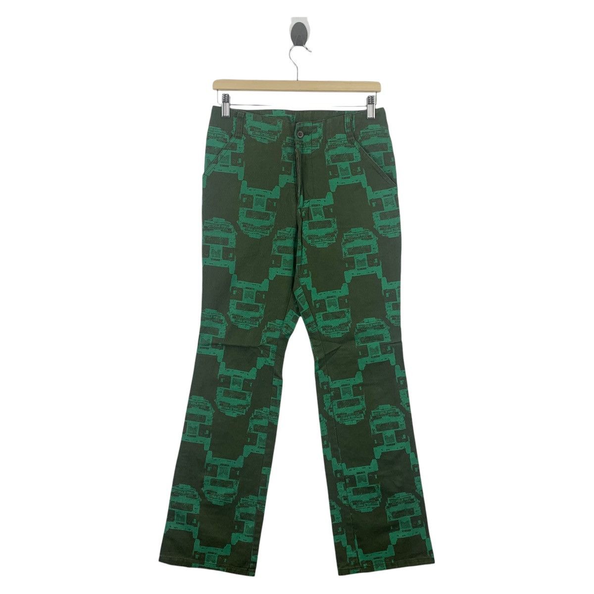 Japanese Brand ALGONQUINS full prints pants Size US 30 / EU 46 - 1 Thumbnail