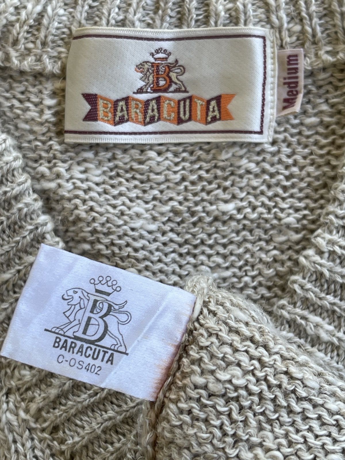 Baracuta Vintage Baracuta V-Neck Knit Sleeveless Jumper Size US M / EU 48-50 / 2 - 5 Thumbnail