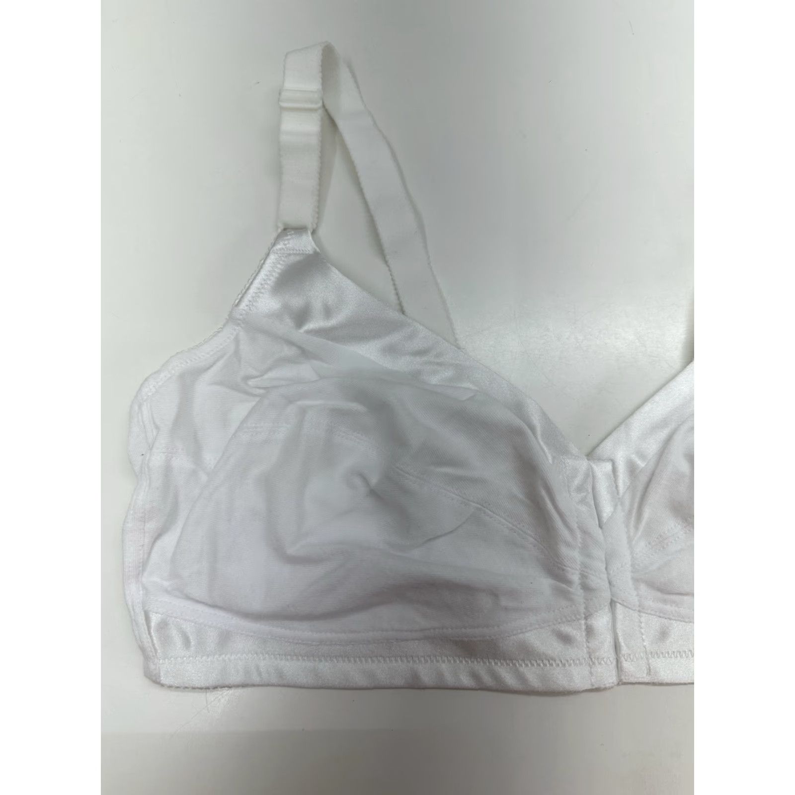 Vintage VINTAGE Bestform Bra 42D White Front Closure Womens NWTs Vintage 5006770 Size ONE SIZE - 2 Thumbnail