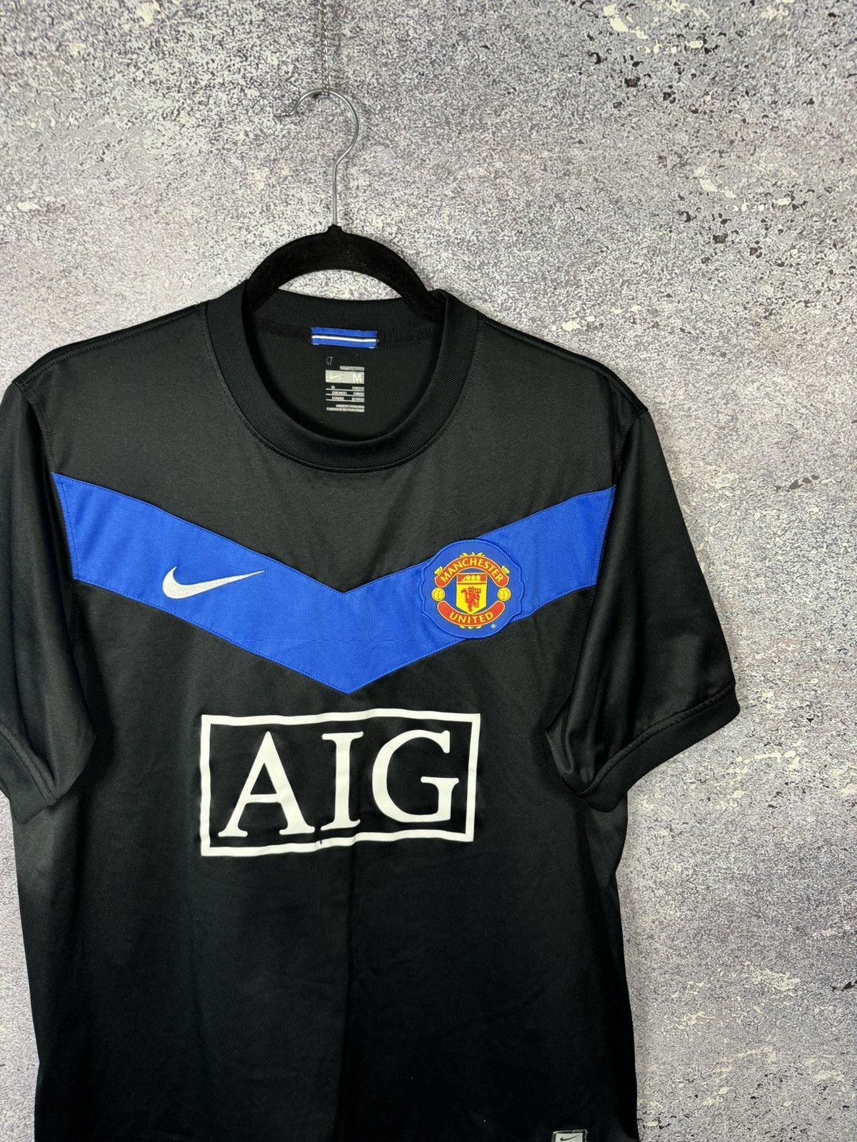 Nike × Vintage Vintage Manchester United 2009/10 Away Nike Jersey Blokcore Size US M / EU 48-50 / 2 - 2 Thumbnail