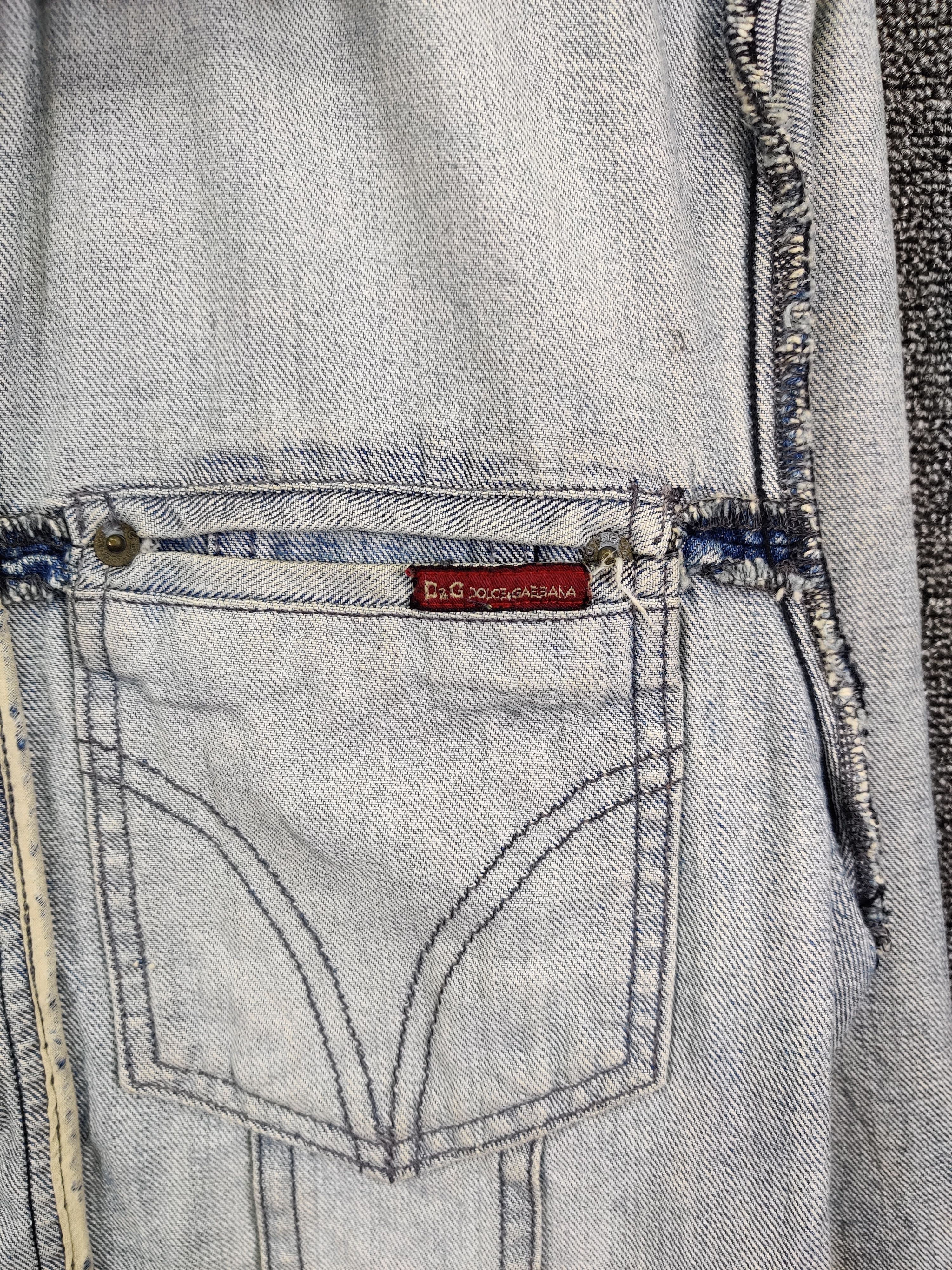Dolce & Gabbana Vintage Dolce & Gabbana Denim Trucker Jacket Size US M / EU 48-50 / 2 - 9 Thumbnail